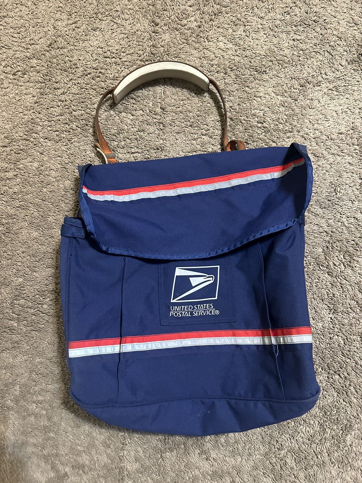 Anti Social Social Club × Vintage Vintage USPS Mailman “triple blue” carrier bag 2024 Size ONE SIZE - 1 Thumbnail