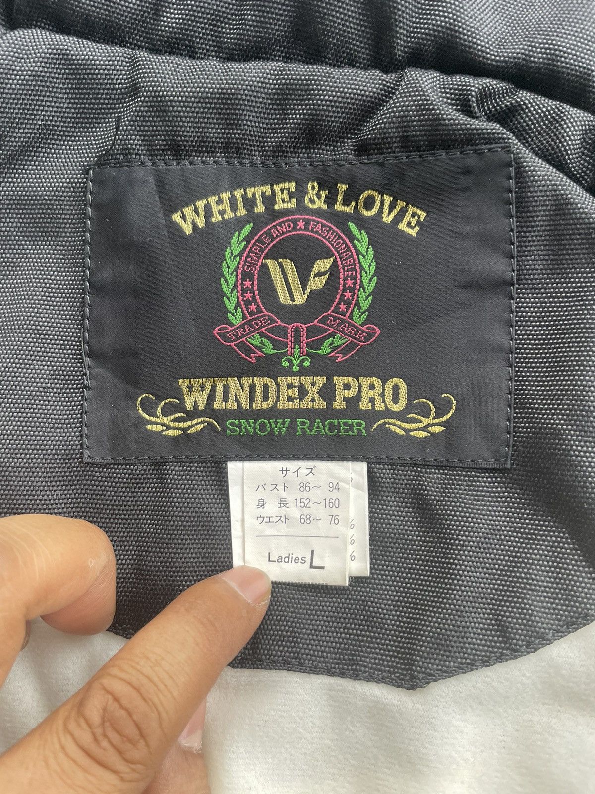 Vintage Vintage Windex Pro Snow Racer Jacket Size L / US 10 / IT 46 - 13 Thumbnail