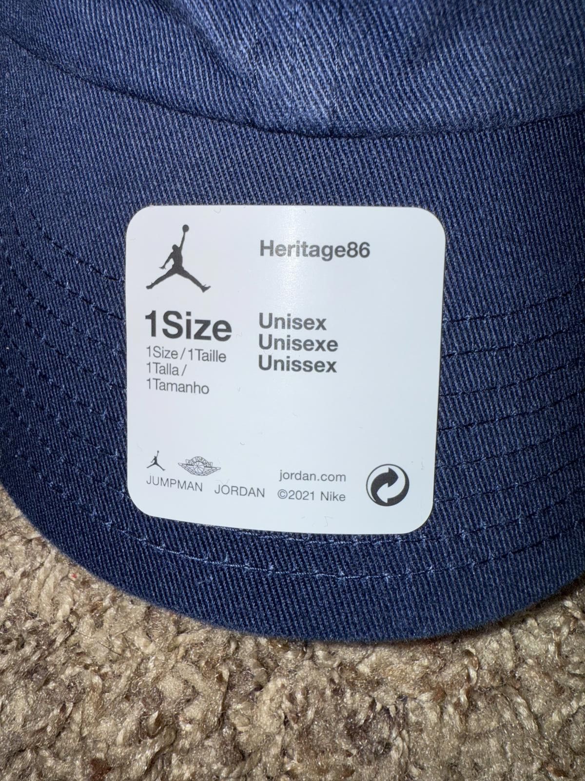 Nike Air Jordan Jordan x Howard University Heritage86 Campus Hat Size ONE SIZE - 3 Thumbnail