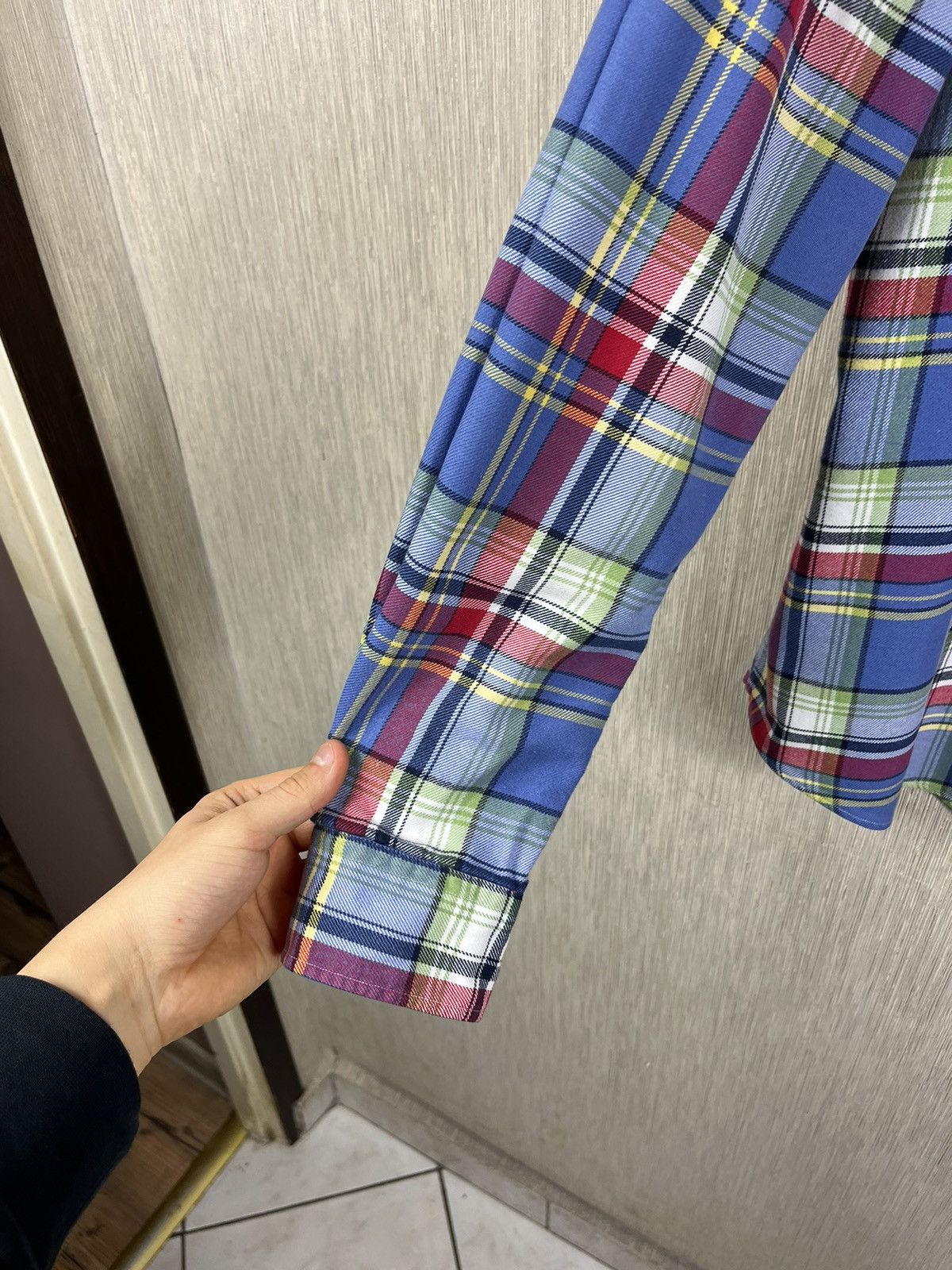 Flannel × Polo Ralph Lauren × Vintage Vintage Polo Ralph Lauren 90s flannel plaid checked shirt Size US L / EU 52-54 / 3 - 15 Thumbnail