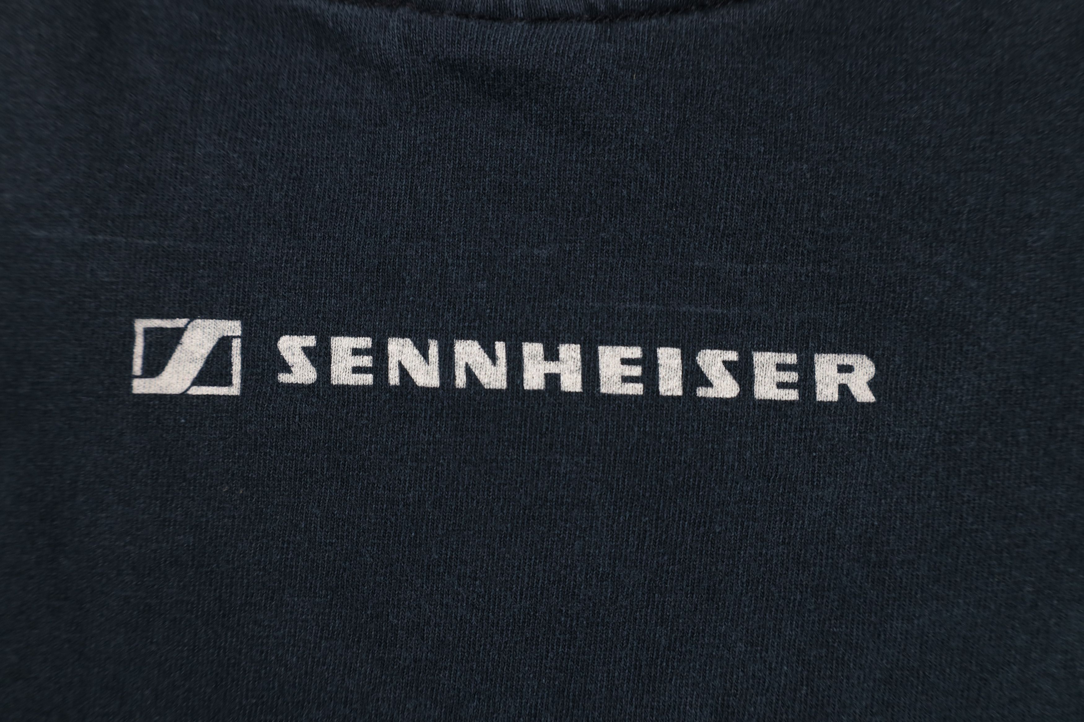 Vintage Vintage 90s Y2K Spell Out Sennheiser Music T-Shirt Black Size US M / EU 48-50 / 2 - 13 Thumbnail