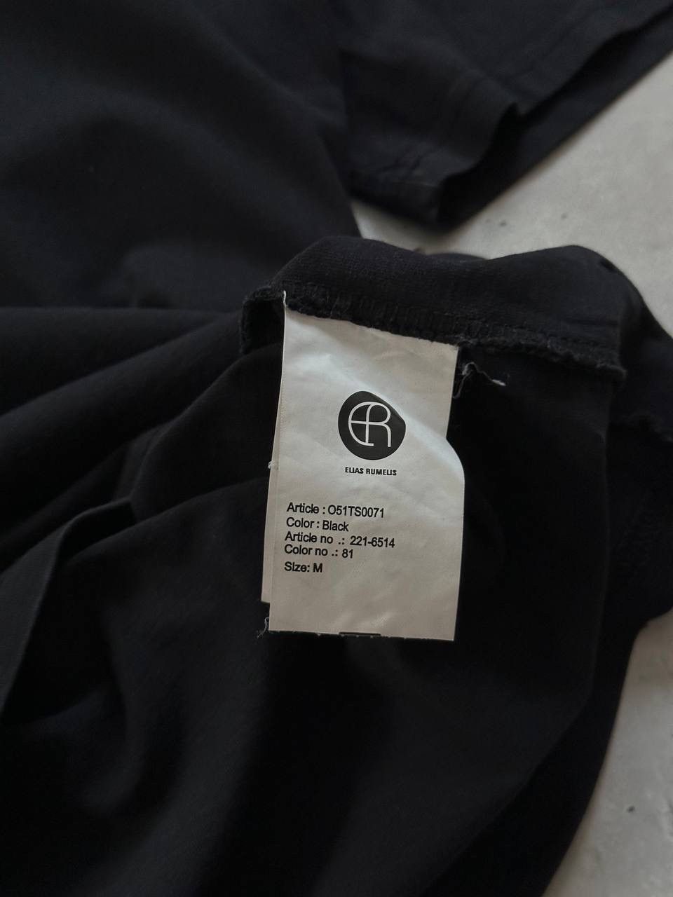 Designer Elias Rumelis Men’s Tee Big Teddy Logo Size US M / EU 48-50 / 2 - 5 Thumbnail