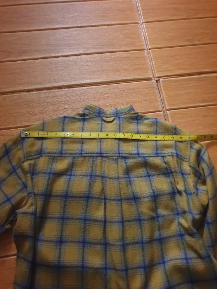 Japanese Brand Narcissus checkered Japanese style flannel shirt Size L / US 10 / IT 46 - 9 Thumbnail