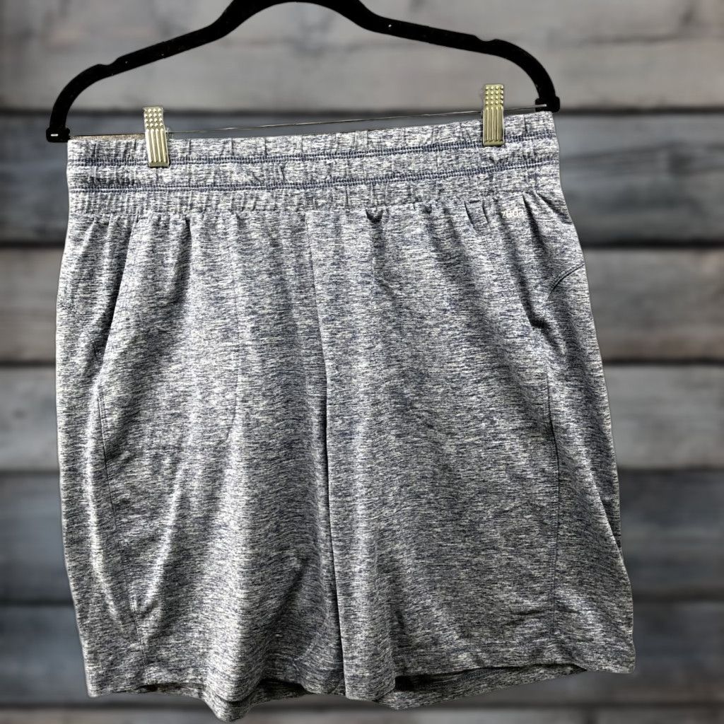 Vintage Zuda Active Shorts Mens M Blue Heather 7.5'' Inseam Running Gym Lounge Athletic Moisture Wicking -- Size US 31 - 1 Thumbnail