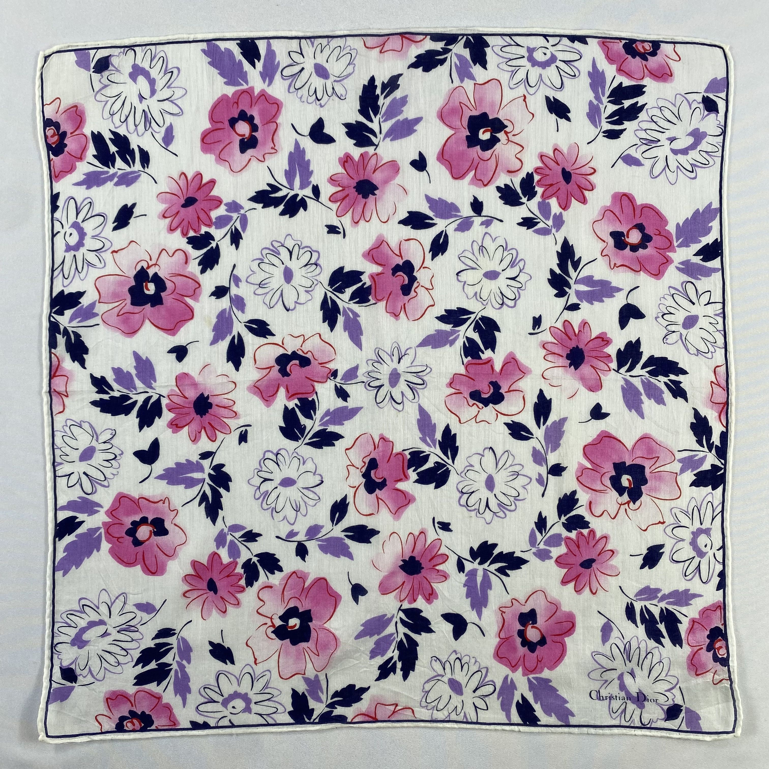 Vintage Christian Dior Monsieur Handkerchief / Neckerchief-P1908 Size ONE SIZE - 1 Thumbnail