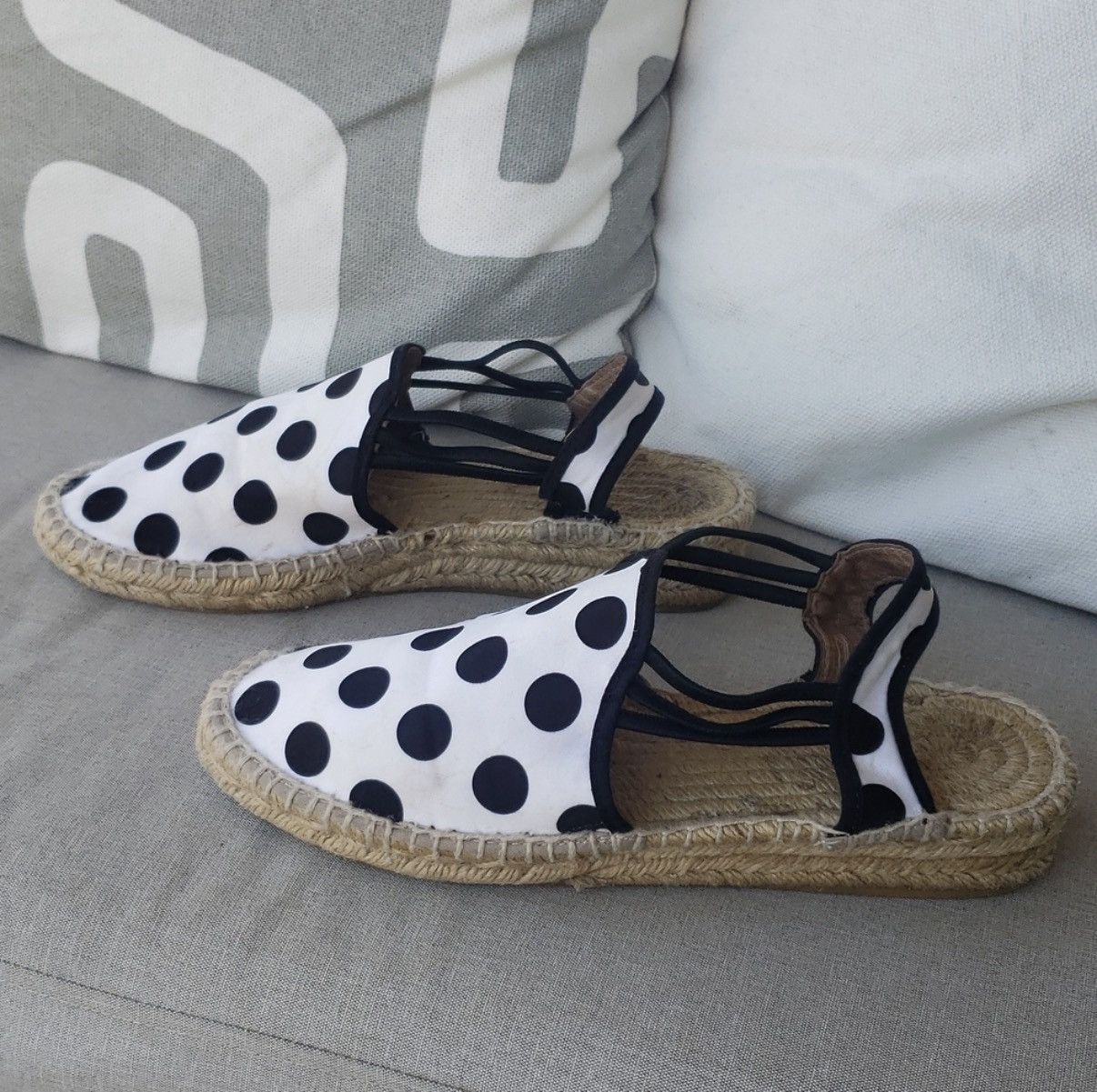 Other Spanish Polka Dot Espadrilles, Size 8 Size US 8 / IT 38 - 8 Thumbnail