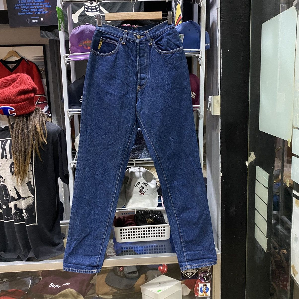 Designer × Giorgio Armani × Vintage Vintage Giorgio Armani denim Jeans NEW OLD STOCK‼️ Size US 28 / EU 44 - 2 Thumbnail