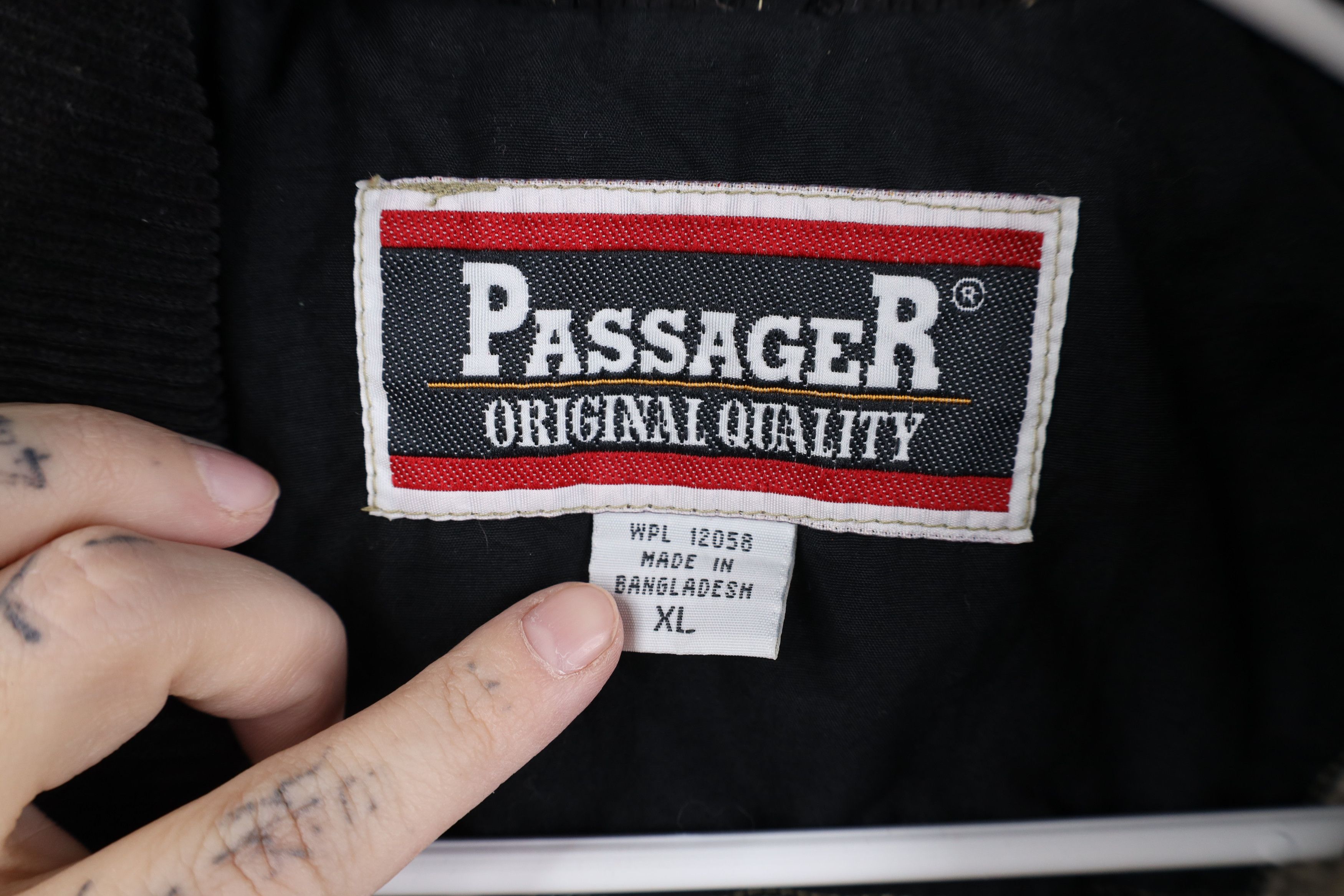 Vintage Vintage 90s Streetwear Flannel Corduroy Collar Vest Jacket Size US XL / EU 56 / 4 - 9 Thumbnail