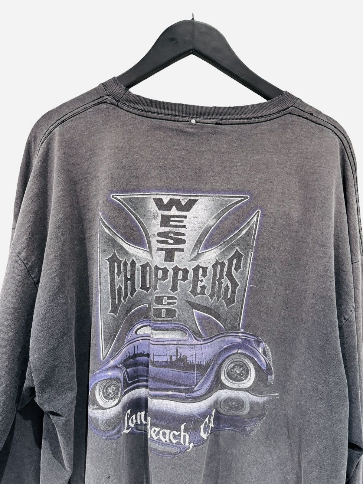West Coast Choppers Thrashed and Faded West Coast Choppers Long Sleeve Size US XXL / EU 58 / 5 - 7 Thumbnail