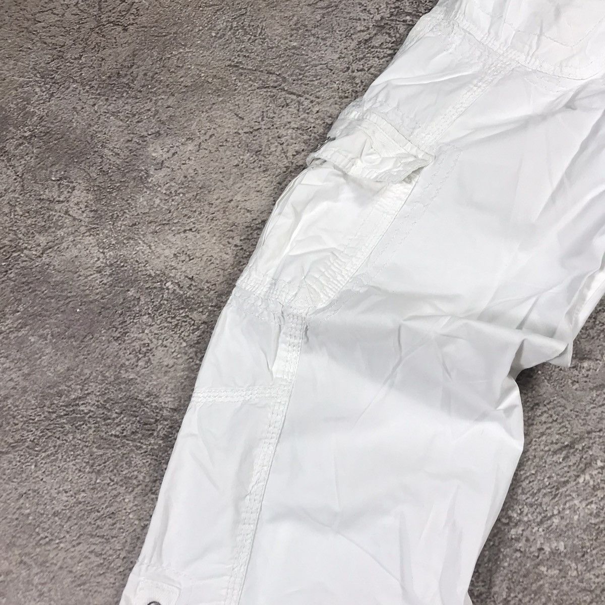 Vintage Vintage 90s Baggy Cargo Pants Parachute Flared Streetwear 36 Size 36" / US 14 / IT 50 - 3 Thumbnail