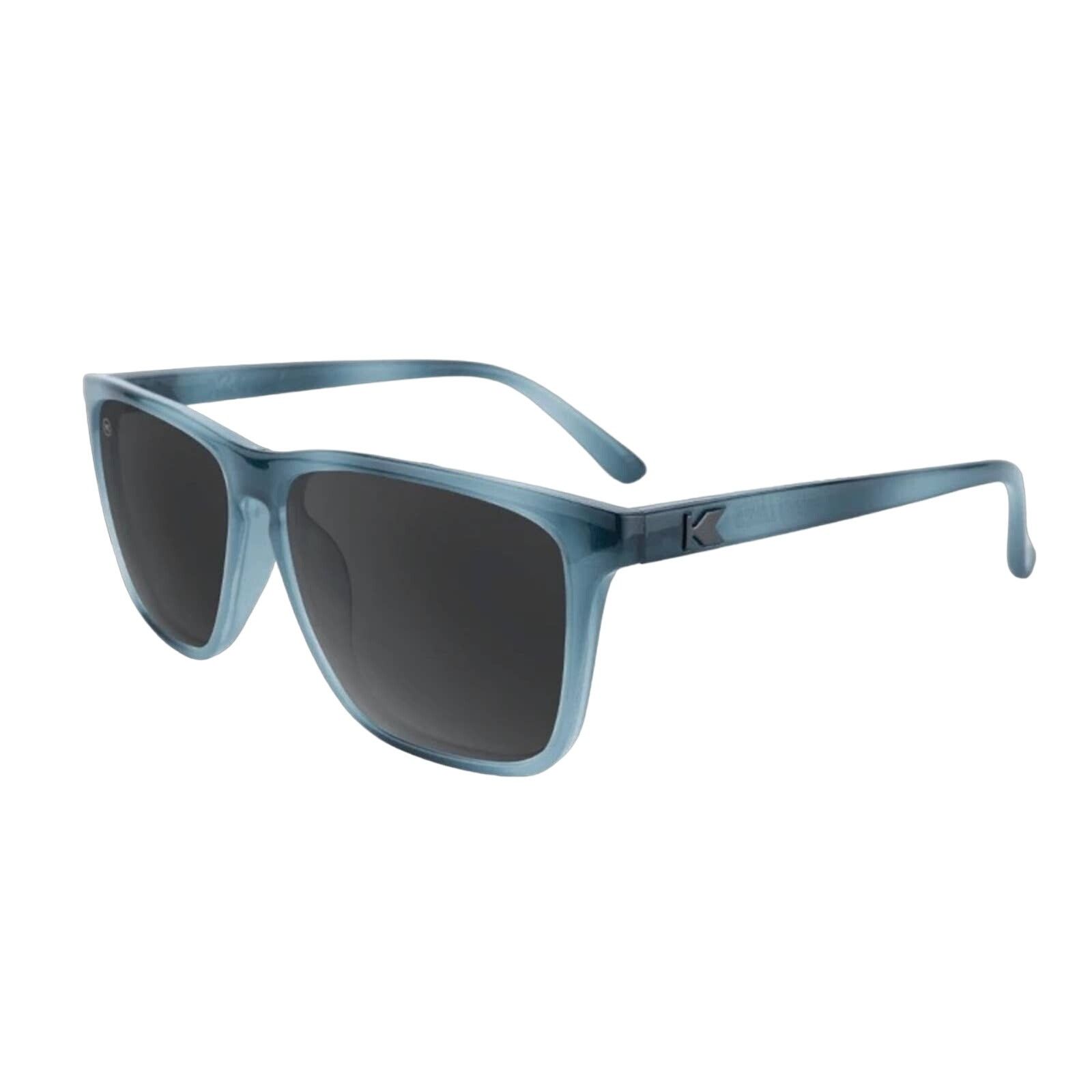 Nordstrom KNOCKAROUND Blue Plastic Black Lens Sunglasses Wayfarer Size ONE SIZE - 9 Thumbnail