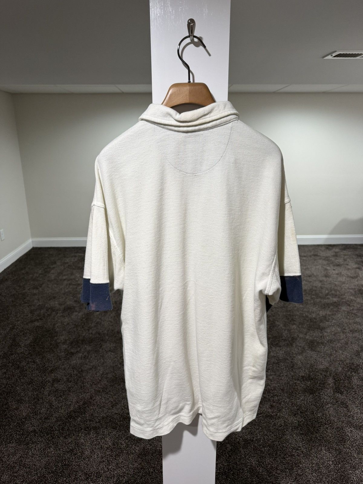 Levi's Vintage Clothing Levi’s Vintage Sweater White Polo Shirt Size US L / EU 52-54 / 3 - 3 Thumbnail