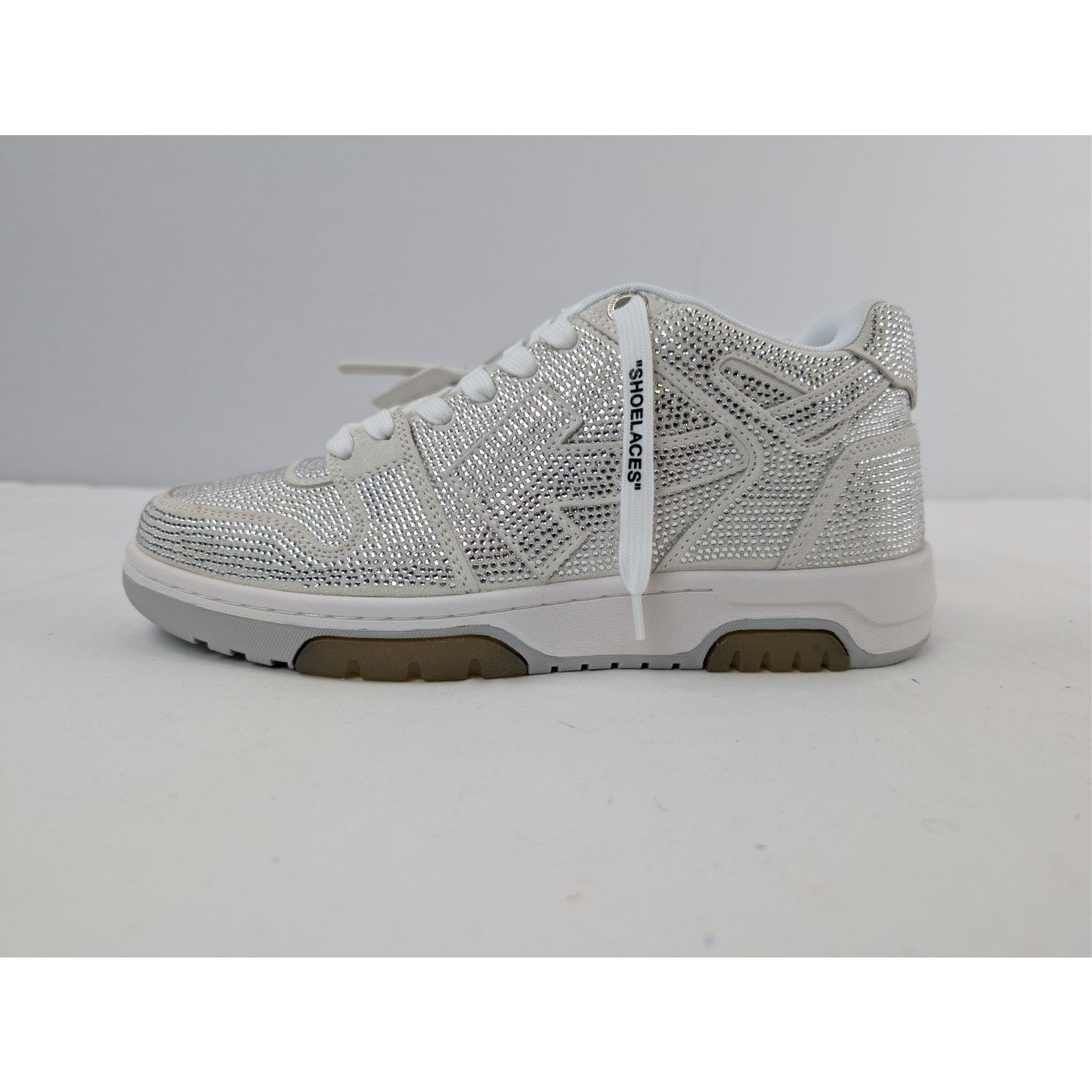 Off-White o1rshd1 Out of Office Strass Sneakers in White Size US 7 / EU 40 - 11 Thumbnail