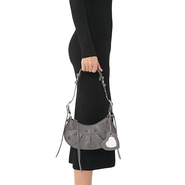 Balenciaga Balenciaga Le Cagole XS Grey Bag Size ONE SIZE - 6 Thumbnail