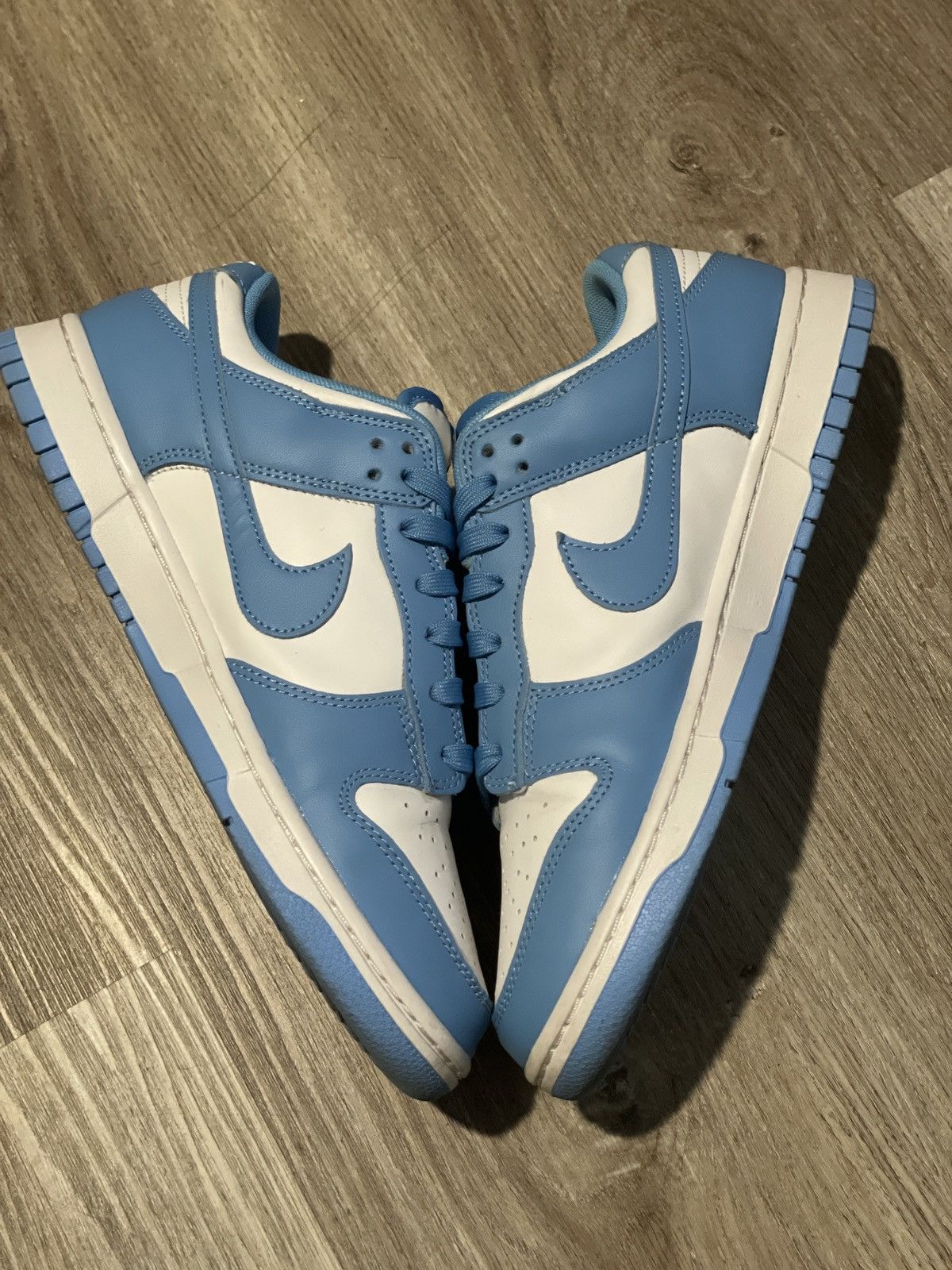 Nike Nike Dunk Low Retro UNC Size 9 Worn Size US 9 / EU 42 - 6 Thumbnail