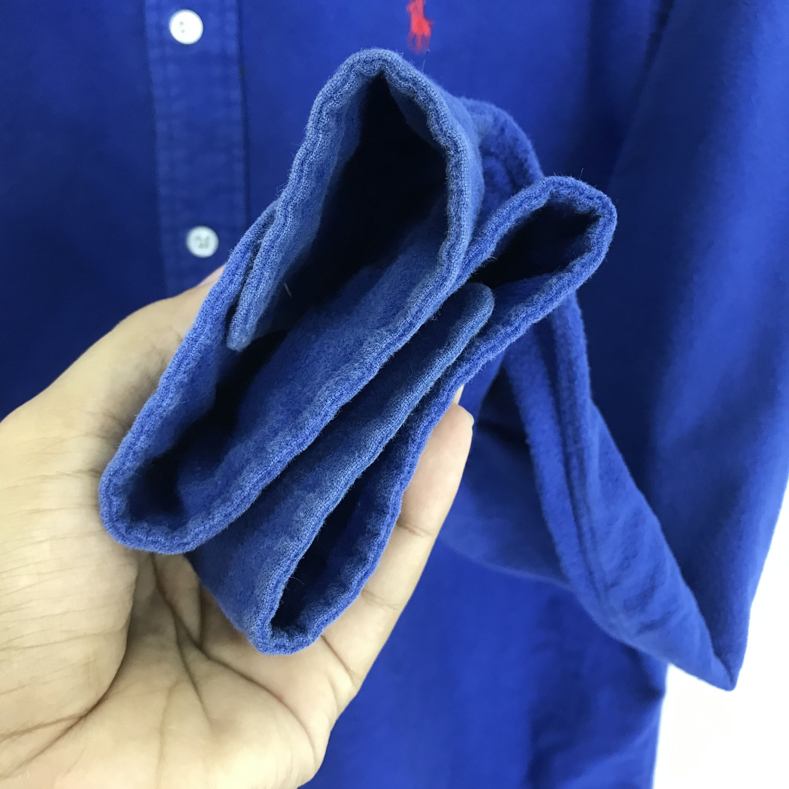 Polo Ralph Lauren Vintage Ralph Lauren Blue Casual Shirt Large Polo Pony Size US L / EU 52-54 / 3 - 7 Thumbnail