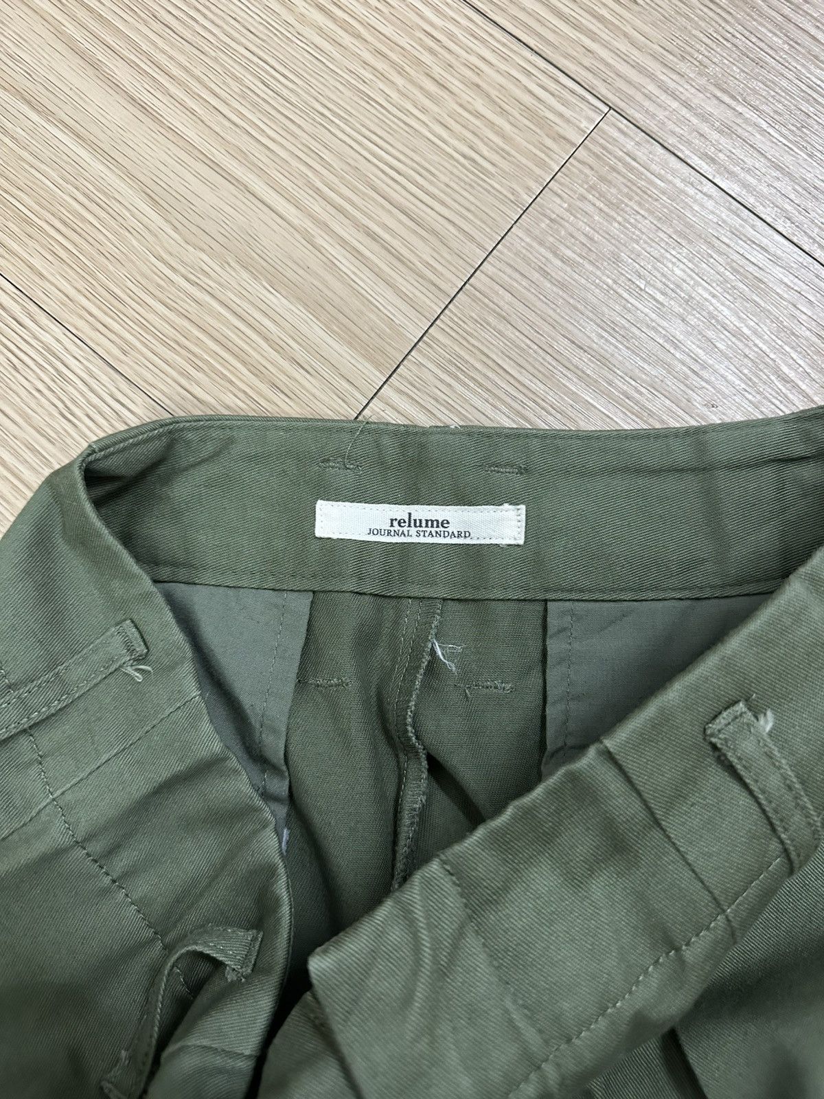 Journal Standard Rare Relume Journal Standard Super Wide Leg Baggy Pants Size 27" / US 4 / IT 40 - 5 Thumbnail