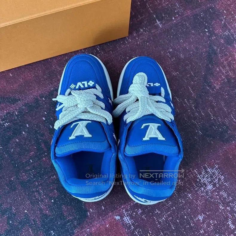 Louis Vuitton Louis Vuitton Red, white, blue and fat shoes Size US 7.5 / EU 40-41 - 4 Thumbnail