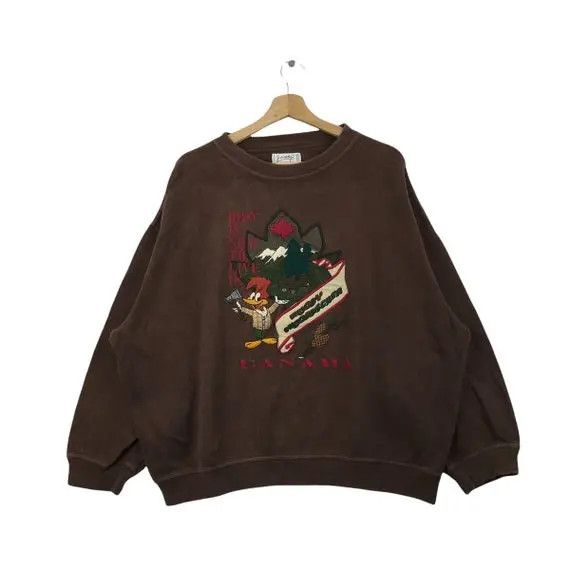 Jean Charles De Castelbajac Vtg 1994 CASTELBAJAC x WOODY WOODPECKER Sweatshirt Size XL / US 12-14 / IT 48-50 - 3 Thumbnail