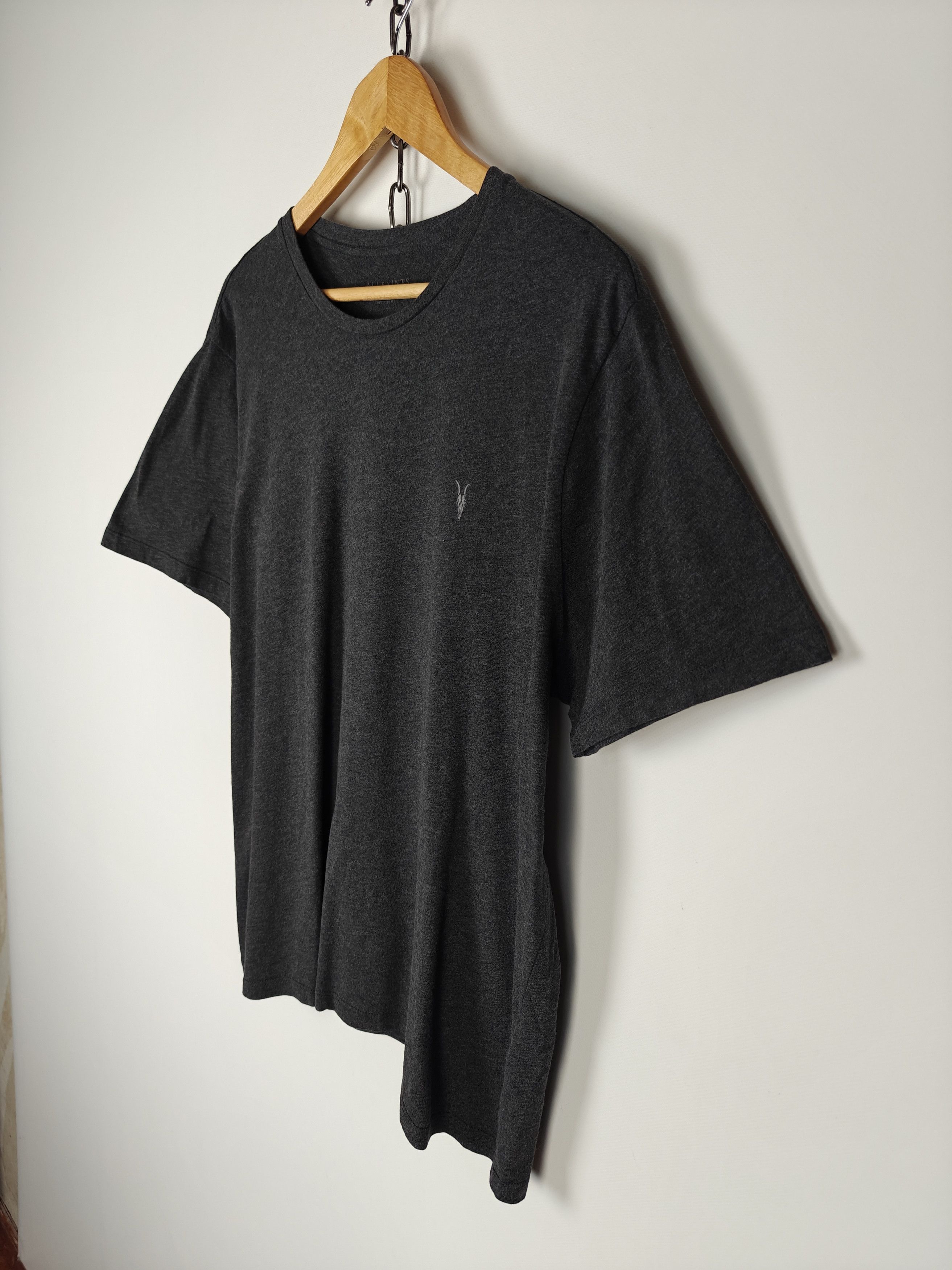 Allsaints Allsaints T-Shirt Brace Tonic Crew Tee Gray size XL Size US XL / EU 56 / 4 - 6 Thumbnail