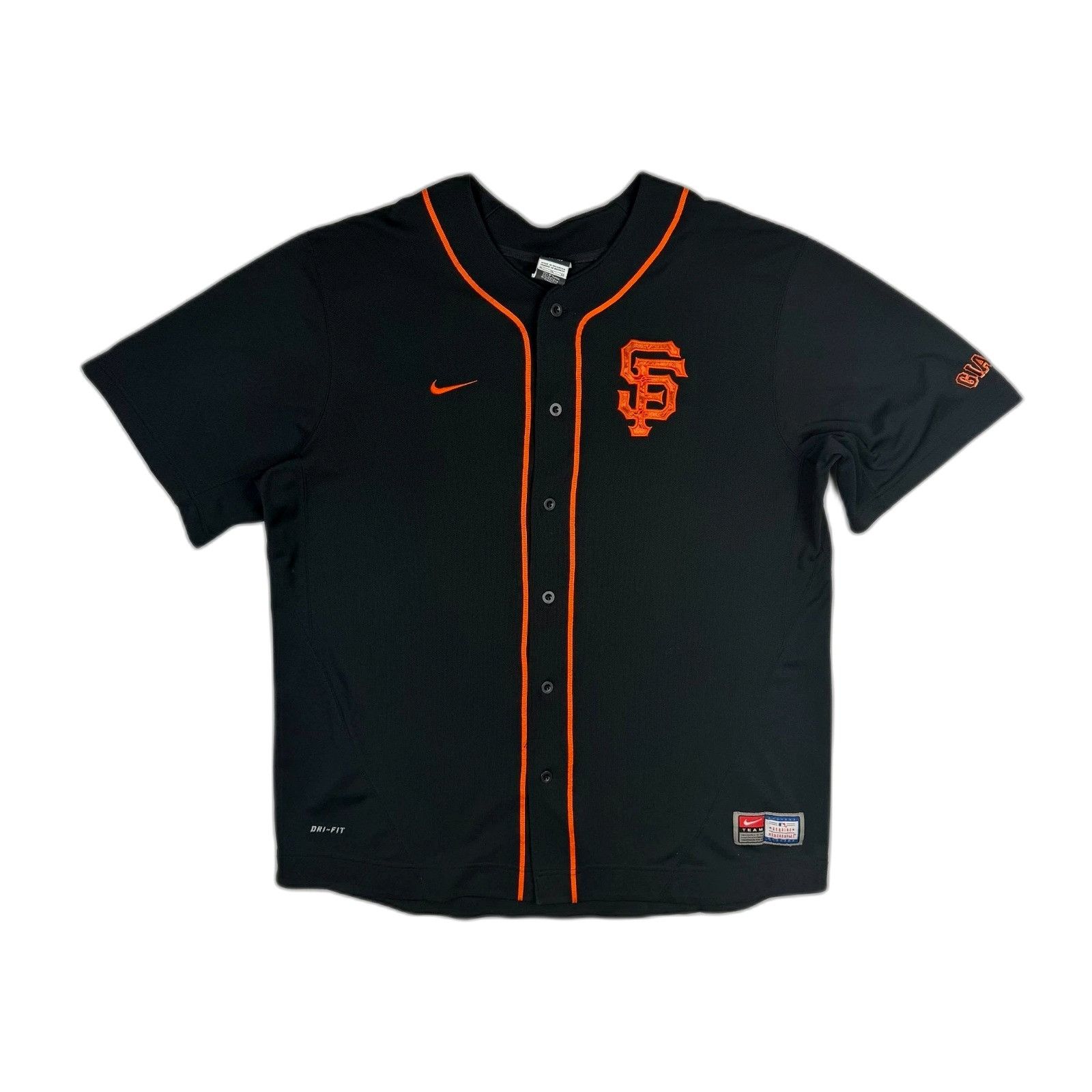 Nike Nike San Francisco Giants MLB Jersey Black Orange XL Blank B Size US XL / EU 56 / 4 - 1 Thumbnail