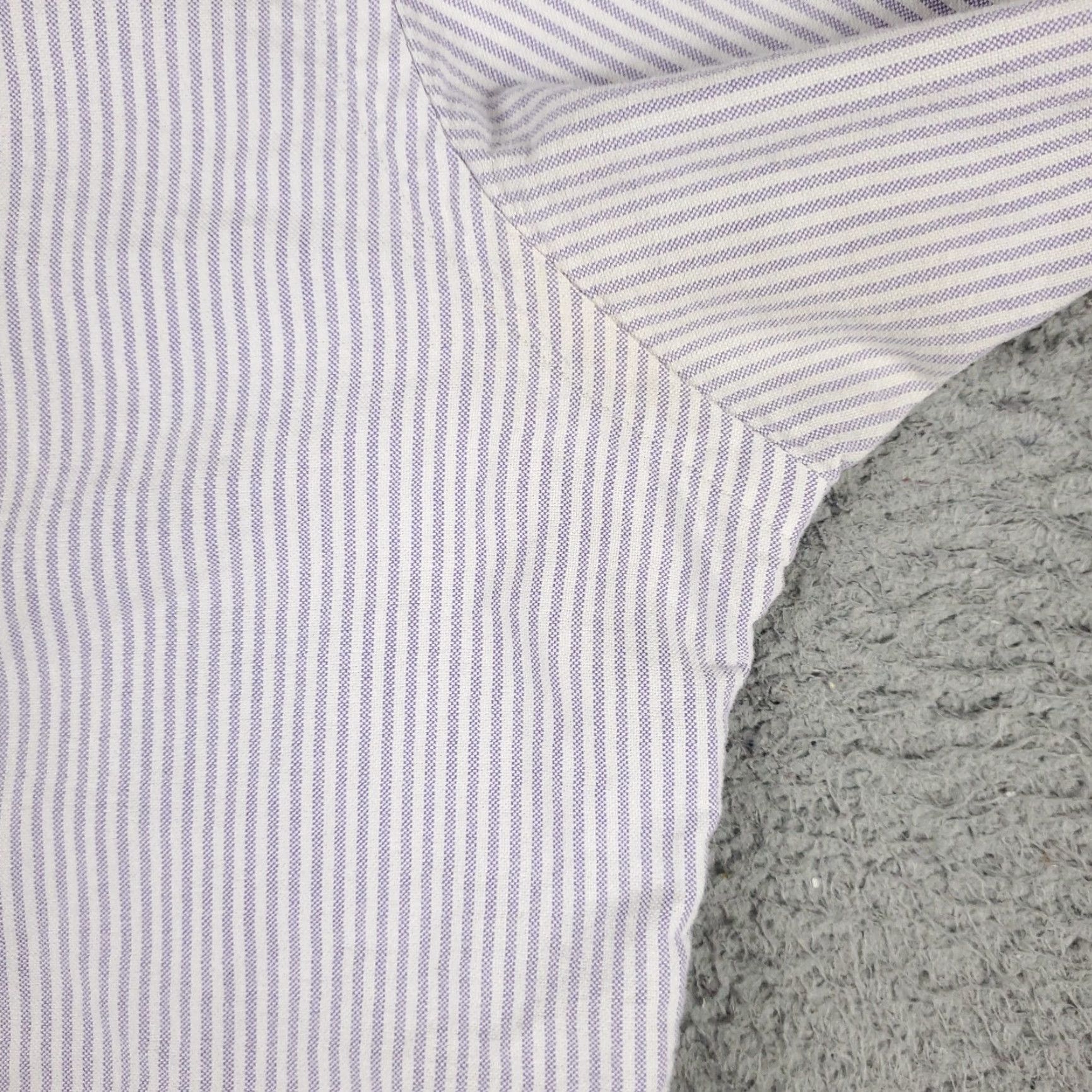 Ralph Lauren Ralph Lauren Shirt Mens 16 Purple Striped Pony Dress Button Up Long Sleeve Size 42R - 5 Thumbnail