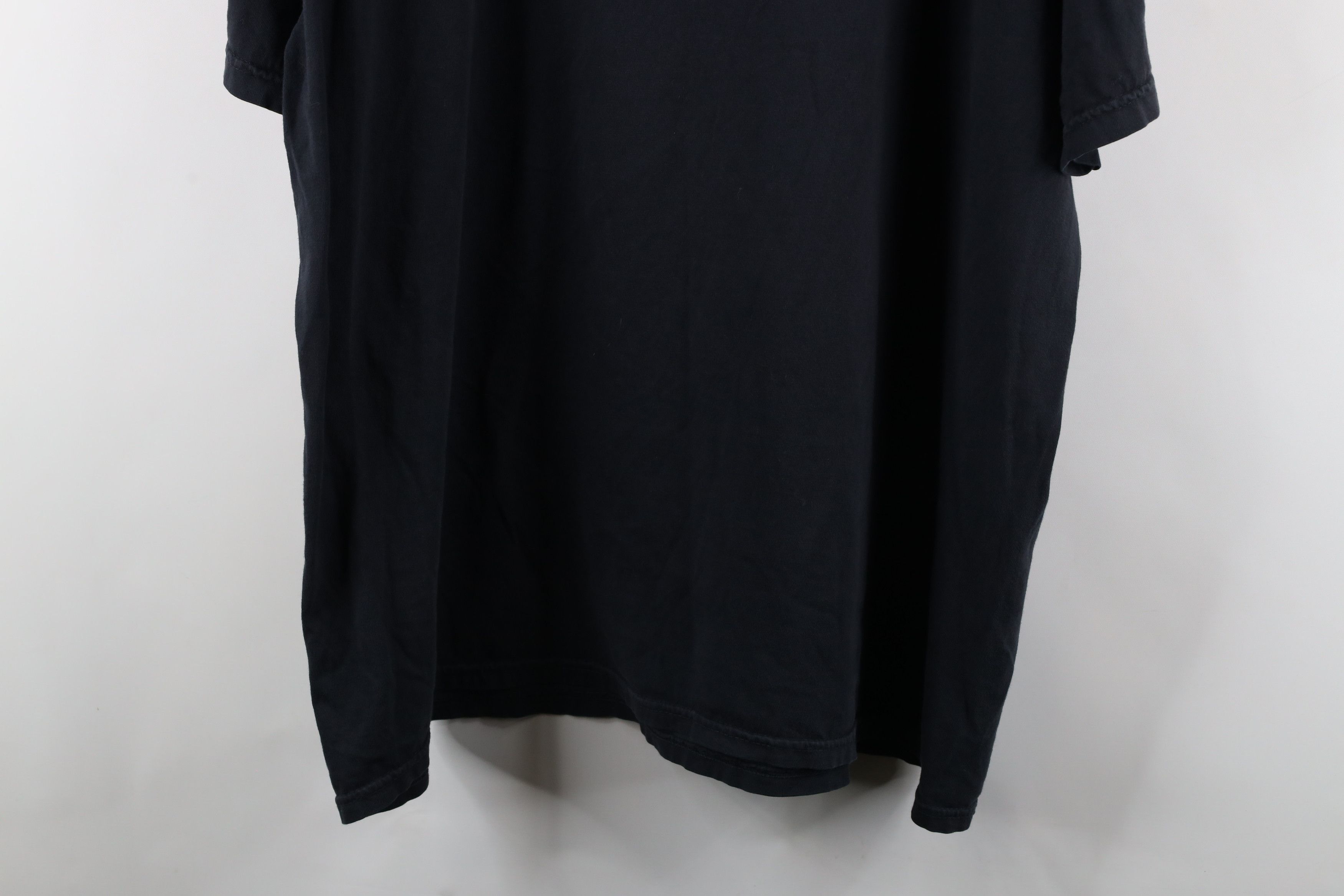 Vintage Vintage 90s Streetwear Short Sleeve T-Shirt Black Cotton Size US XXL / EU 58 / 5 - 11 Thumbnail