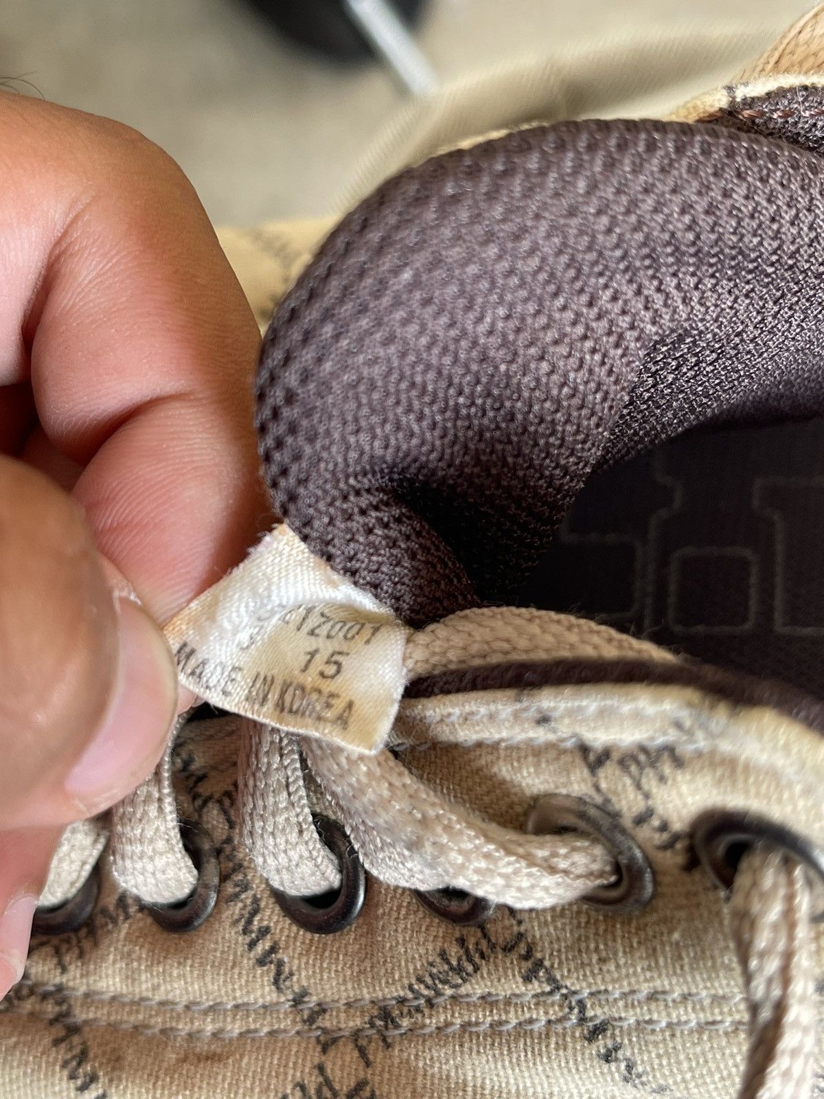 PPFM PPFM Monogram Low Top Sneakers Size US 10 / EU 43 - 8 Thumbnail