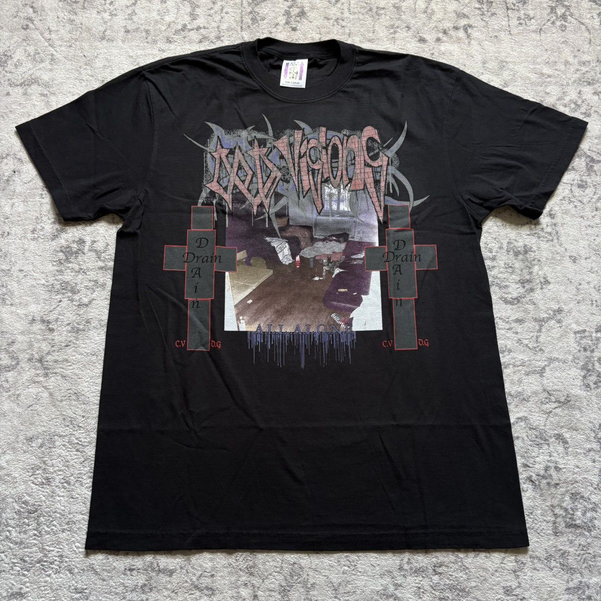 Bladee Cold Visions 32 Graphic T-Shirt Black | L