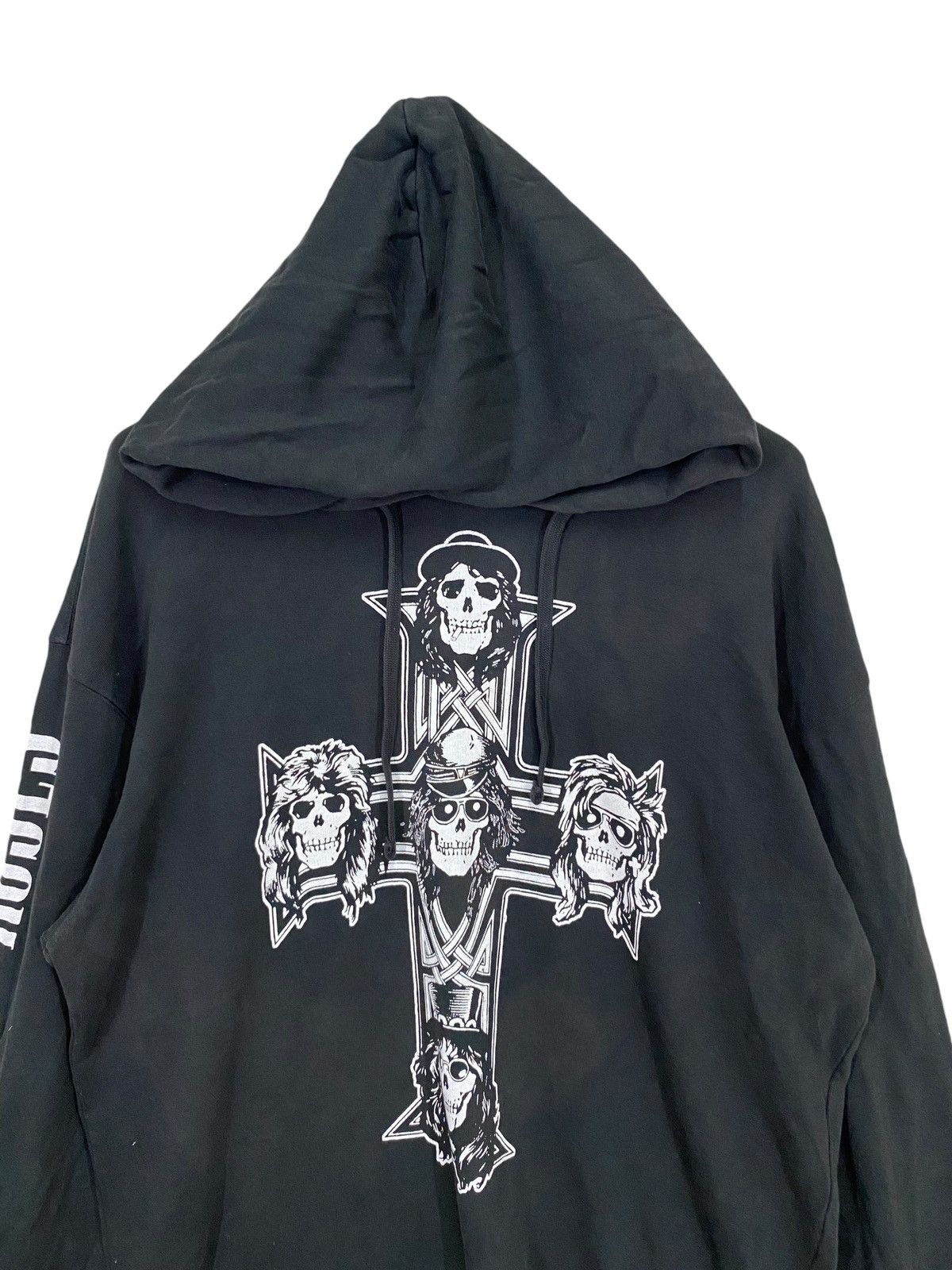 Band Tees × Guns N' Roses × Japanese Brand Guns n roses hoodie pullover baggy style Size US L / EU 52-54 / 3 - 5 Thumbnail
