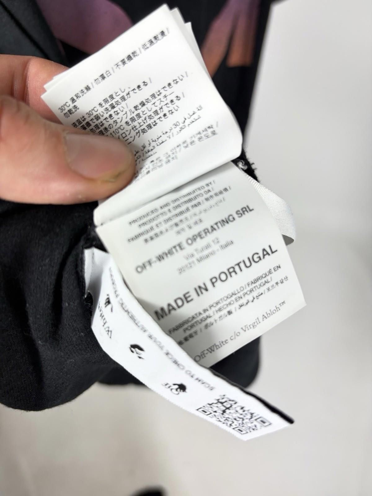 Off-White Off White SS21 Gradient Arrow Graphic T - Shirt Size US S / EU 44-46 / 1 - 8 Thumbnail