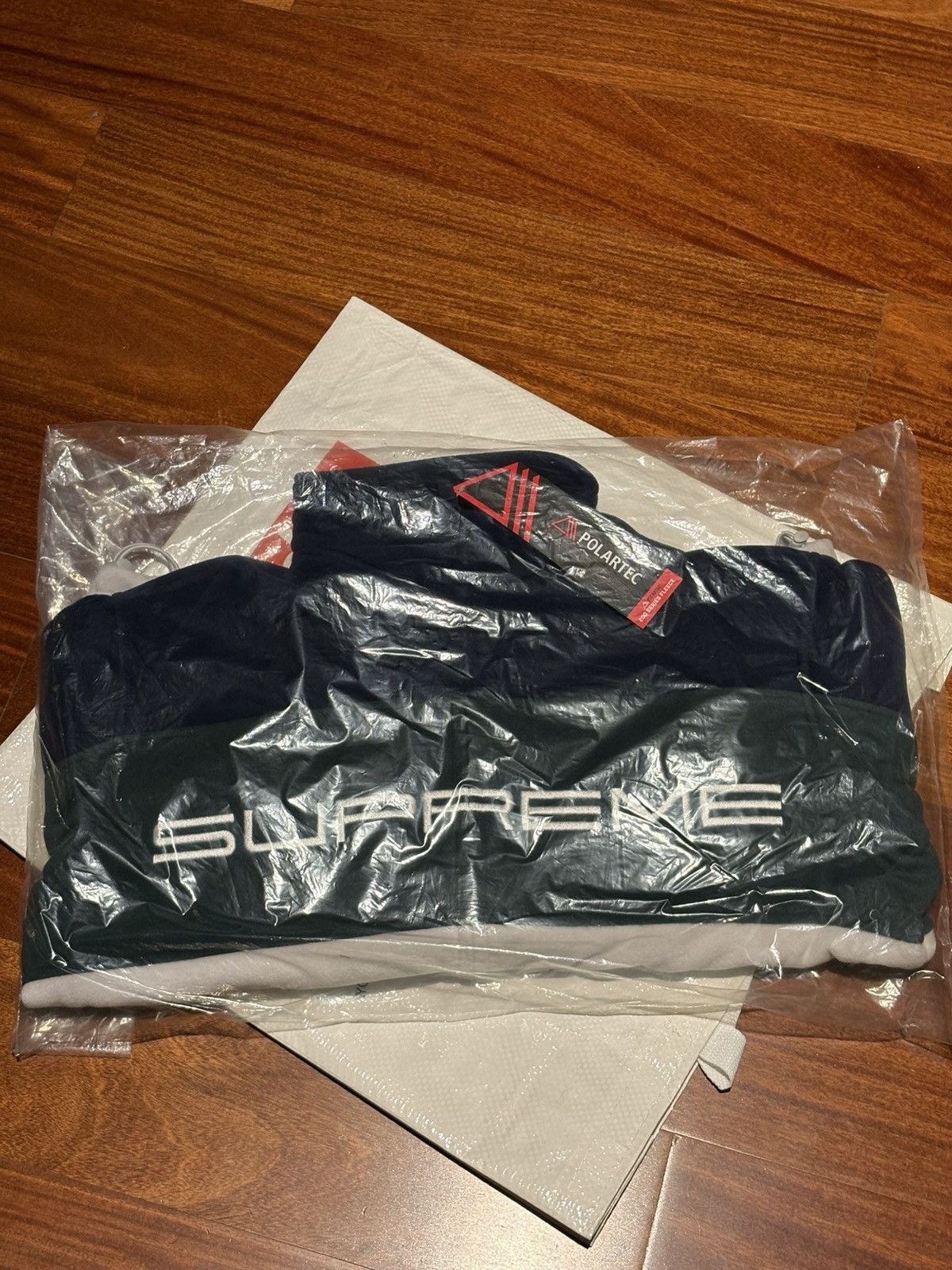 Supreme Supreme Polartec 200 Zip up Fleece jacket Navy Small New Size US S / EU 44-46 / 1 - 3 Thumbnail