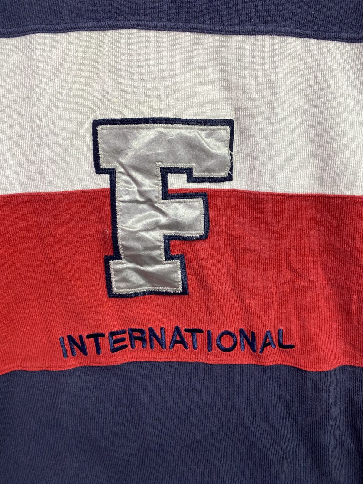 Fila Vintage Fila big F logo sweatshirt Size US XL / EU 56 / 4 - 2 Thumbnail