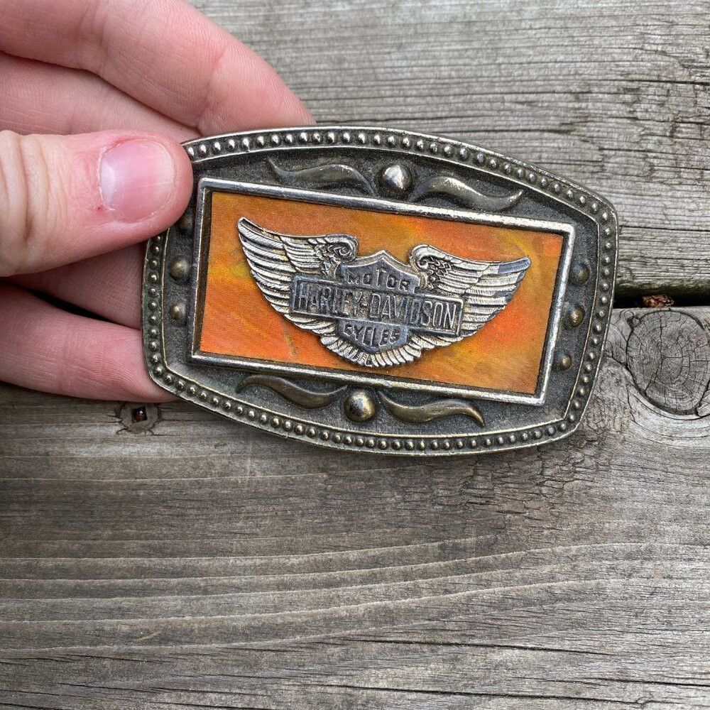 Harley Davidson 1980s BBB Baron Vintage Belt Buckle - Etsy
