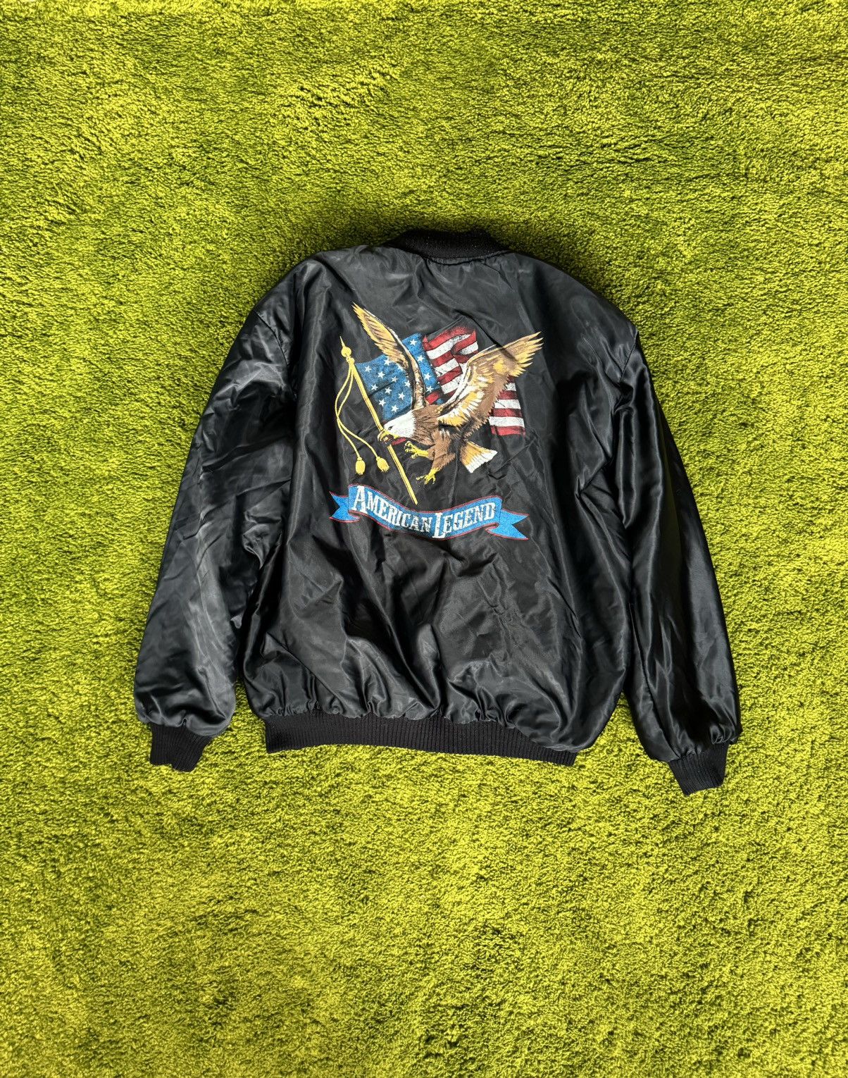 Vintage 🇺🇸 Zip It American Legend 2000s vintage bomber jacket Size US XL / EU 56 / 4 - 1 Thumbnail