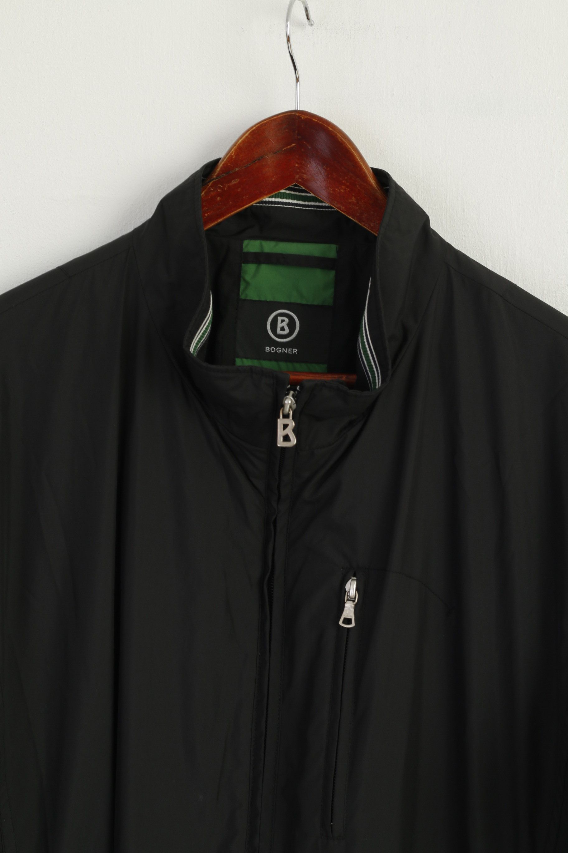 Bogner BOGNER Men 54 44 L Jacket Black Lightweight 1318 Size US L / EU 52-54 / 3 - 3 Thumbnail