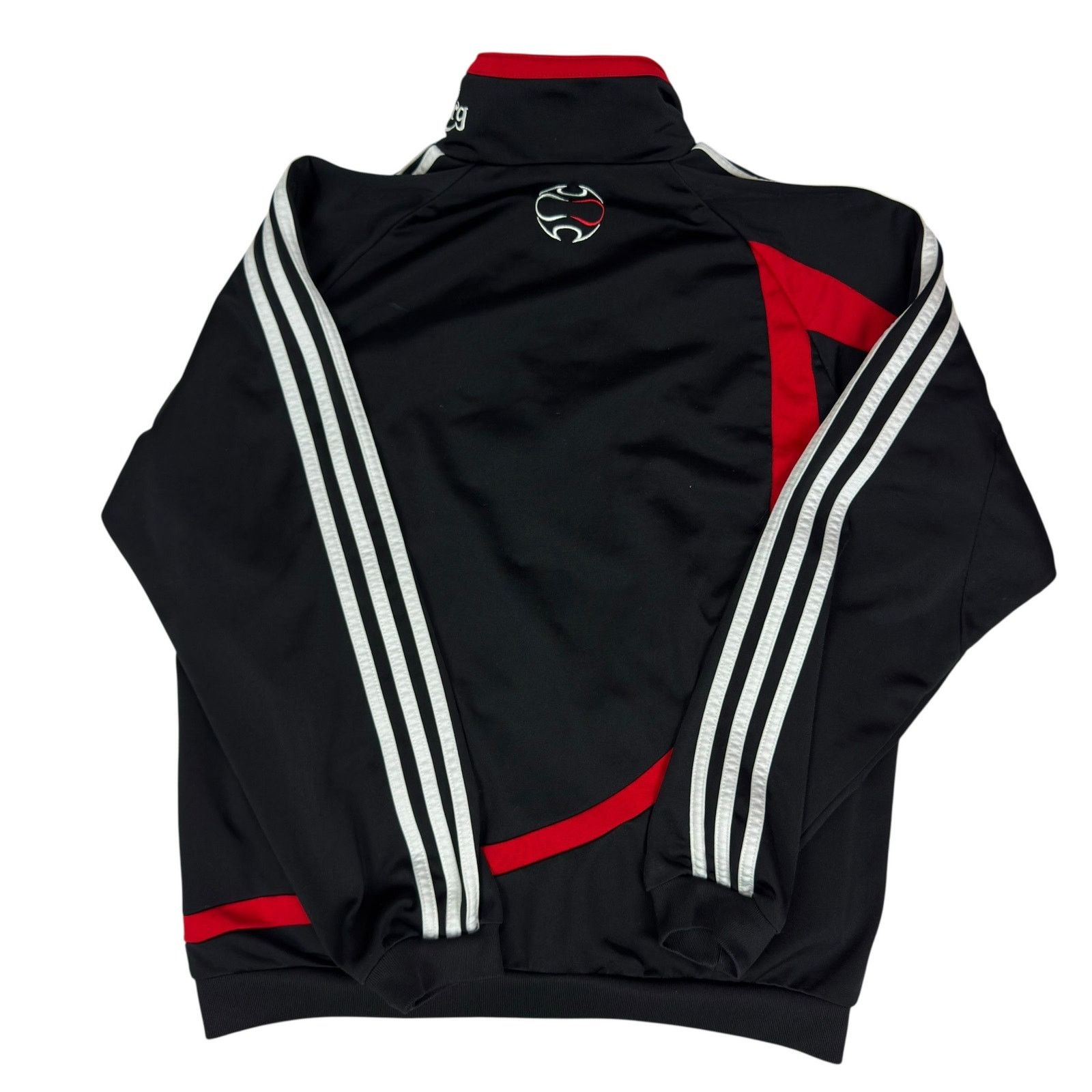 Adidas Adidas Mens Black 3-Stripes Liverpool F.C. Football Jacket Size US S / EU 44-46 / 1 - 11 Thumbnail