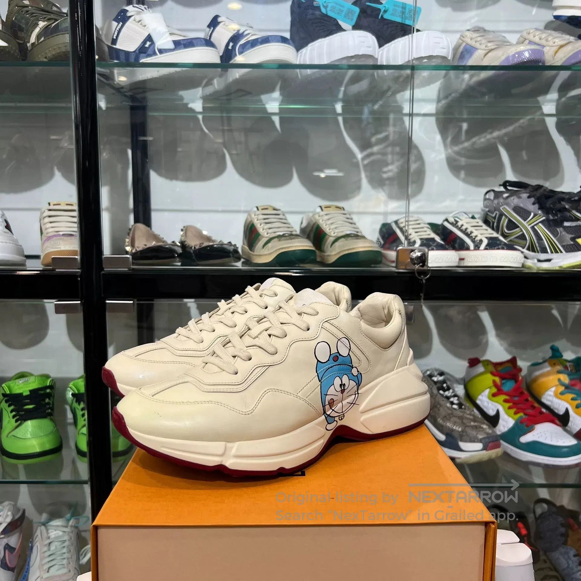 Gucci Gucci Dad Shoes Doraemon Print. Size US 10 / EU 43 - 1 Thumbnail