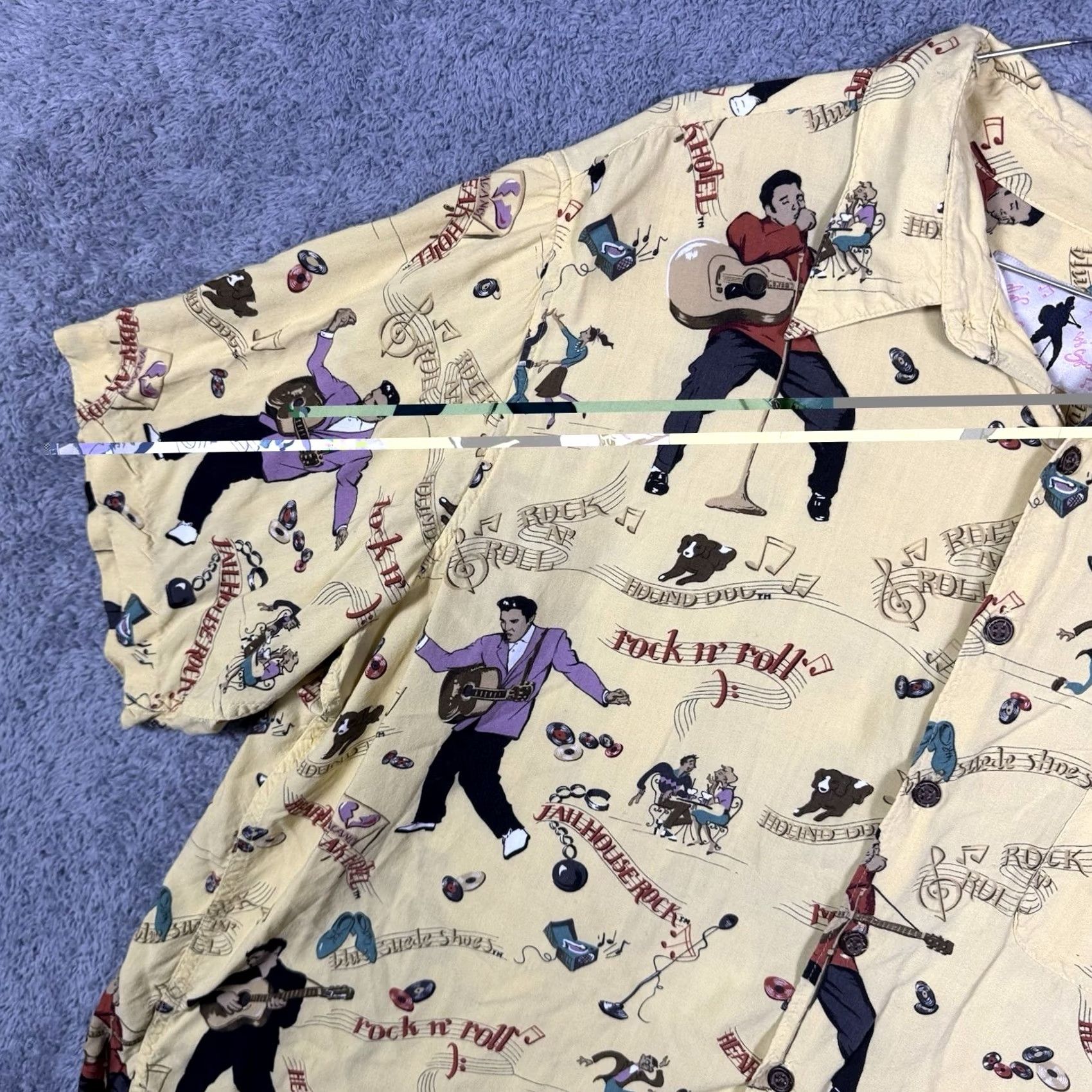 Reyn Spooner VINTAGE Reyn Spooner Shirt Mens XL Elvis Presley Spun Rayon Hawaiian Aloha Size US XL / EU 56 / 4 - 3 Thumbnail