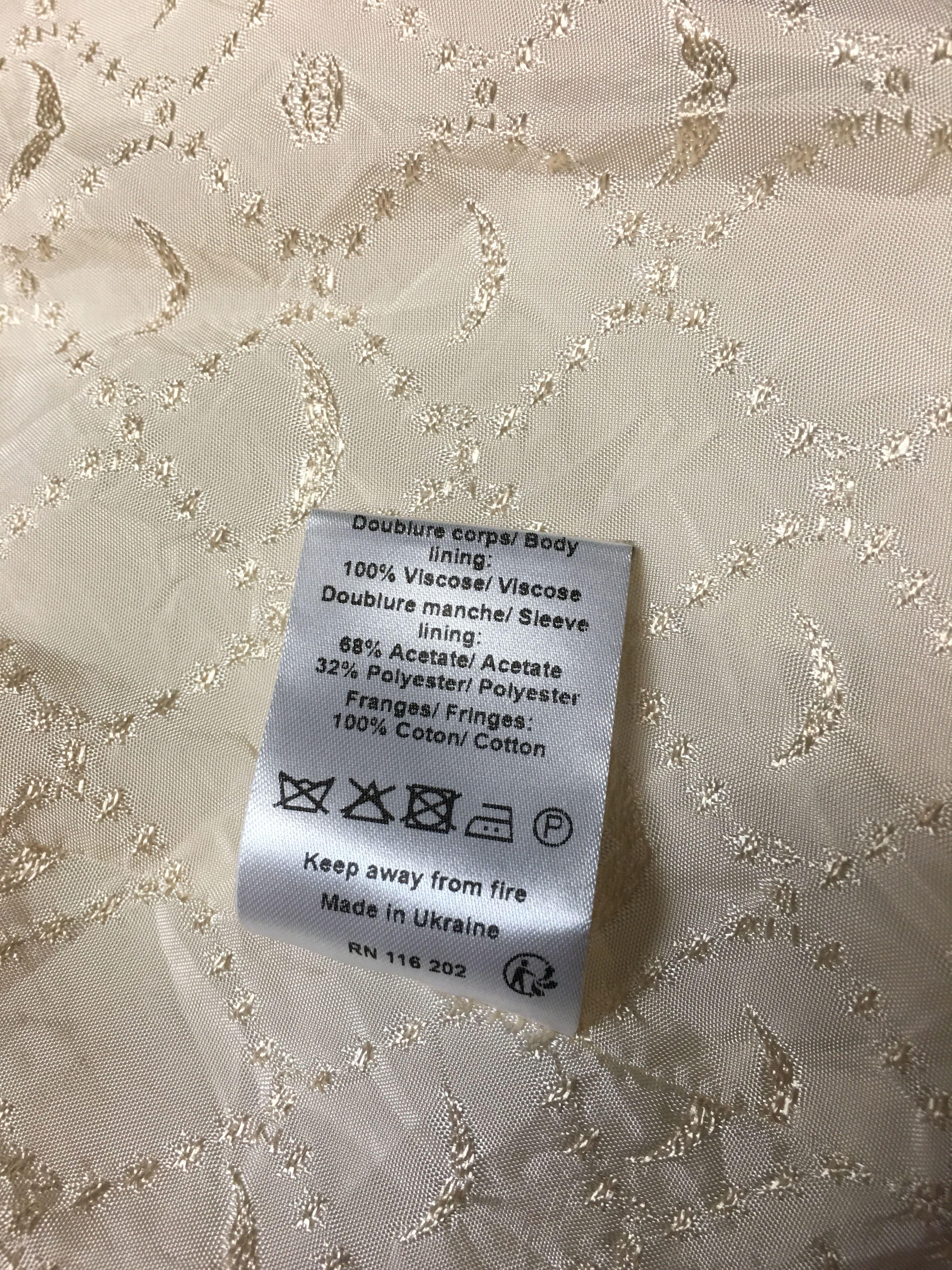 Zadig & Voltaire Zadig & Voltaire Volly Feange Cotton Linen Jacket Size EU 36 Size XS / US 0-2 / IT 36-38 - 13 Thumbnail