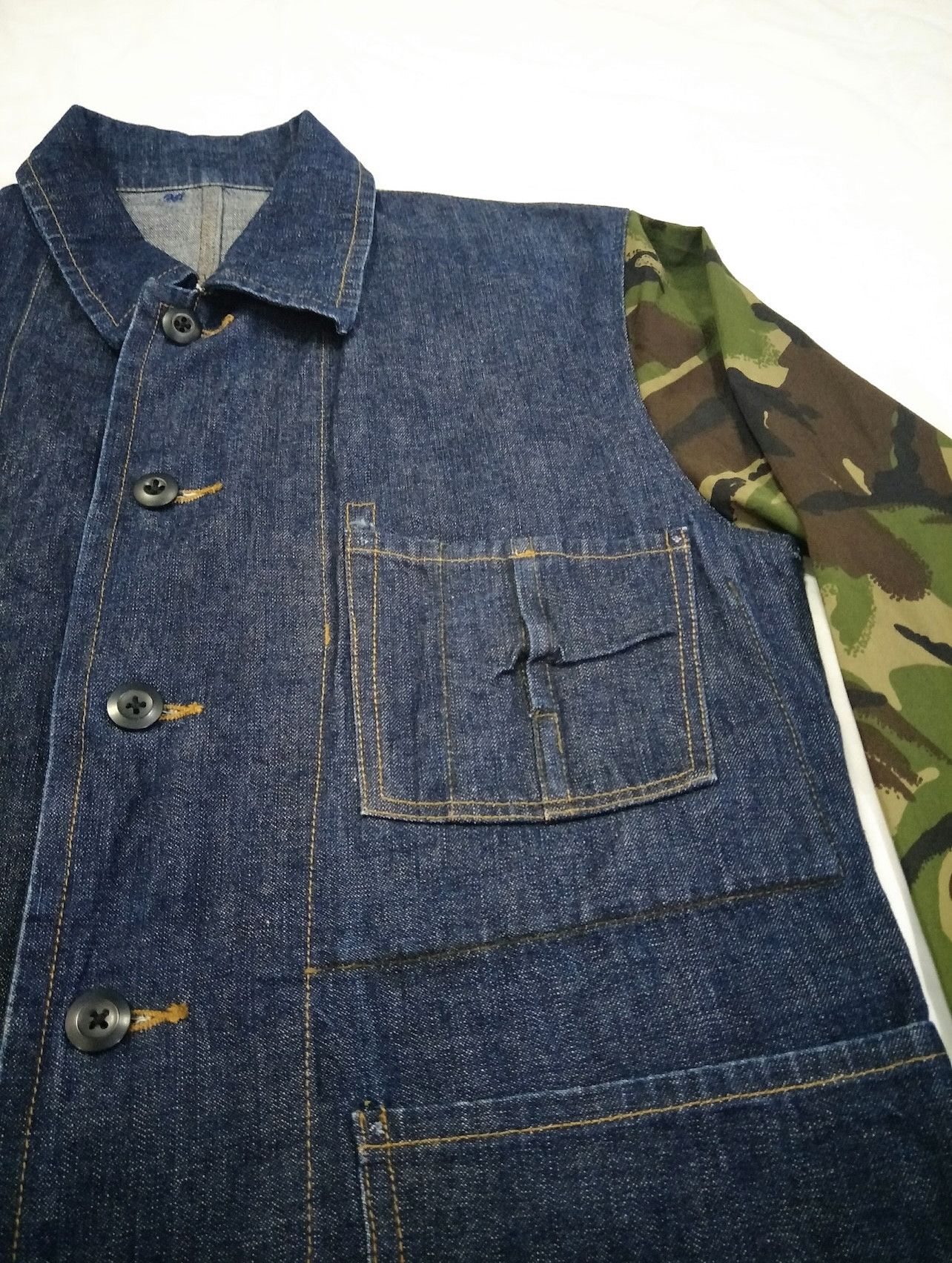PPFM PPFM Denim Jeans England Camo Sleeve Movies Taxi Driver Size US L / EU 52-54 / 3 - 8 Thumbnail
