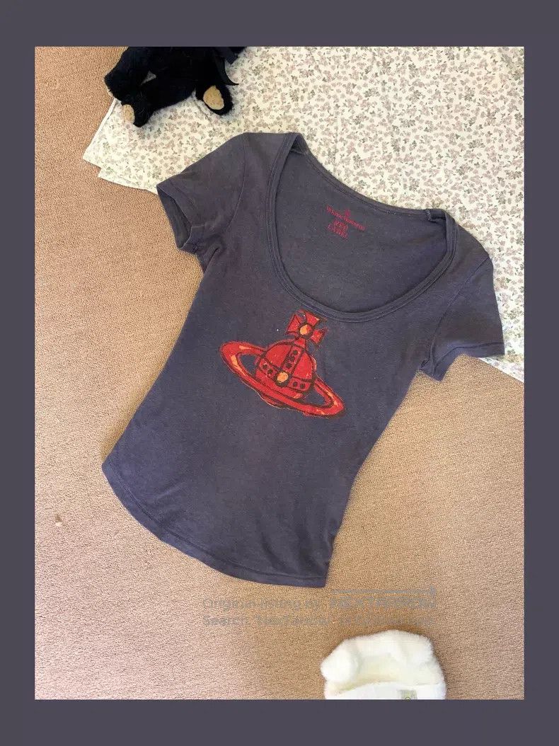 Vivienne Westwood Vivienne Westwood Shirts, T-shirts, pure cotton short slee Size L / US 10 / IT 46 - 1 Thumbnail