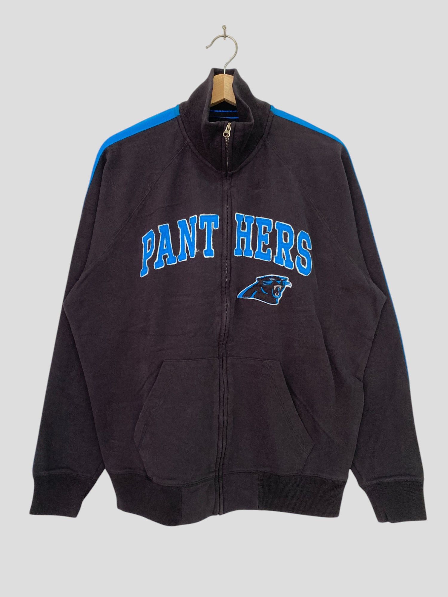 Vintage Vintage Carolina Panthers Sweatshirt Sweater L Size Size US L / EU 52-54 / 3 - 1 Thumbnail