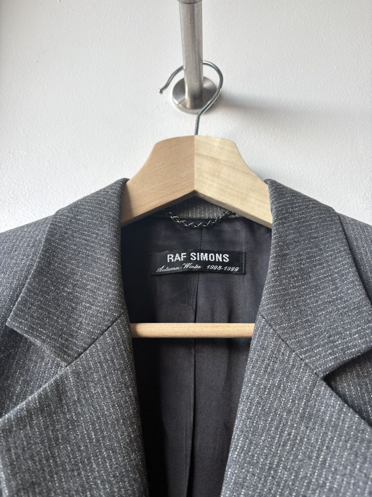 Raf Simons Raf Simons AW98-99 "Radioactivity" Cashmere Wool Trench Coat Size US S / EU 44-46 / 1 - 4 Thumbnail