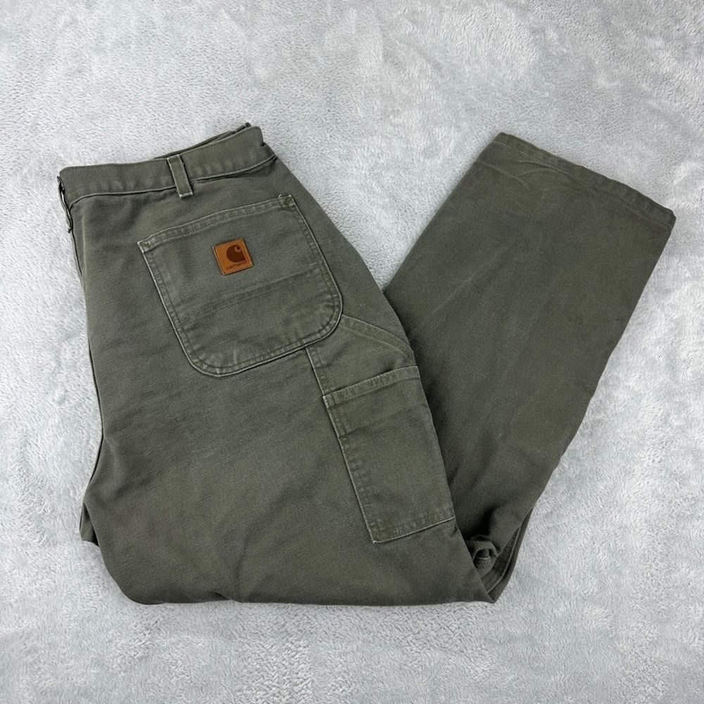 Carhartt Carhartt Rugged Flex Green Cargo Pants Men’s Size 38 x 30 Size US 38 / EU 54 - 1 Thumbnail