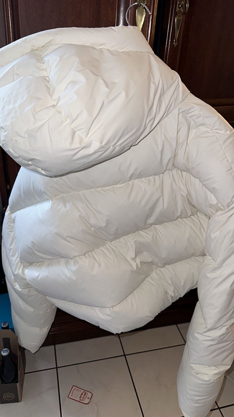 Entire Studios White MML Down Puffer Jacket Size US L / EU 52-54 / 3 - 5 Thumbnail