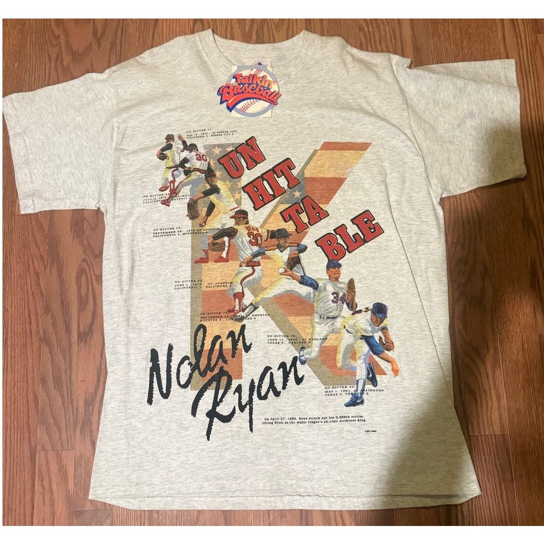 Other Vintage Talkin Baseball Nolan Ryan NWT Size XL Size US XL / EU 56 / 4 - 1 Thumbnail
