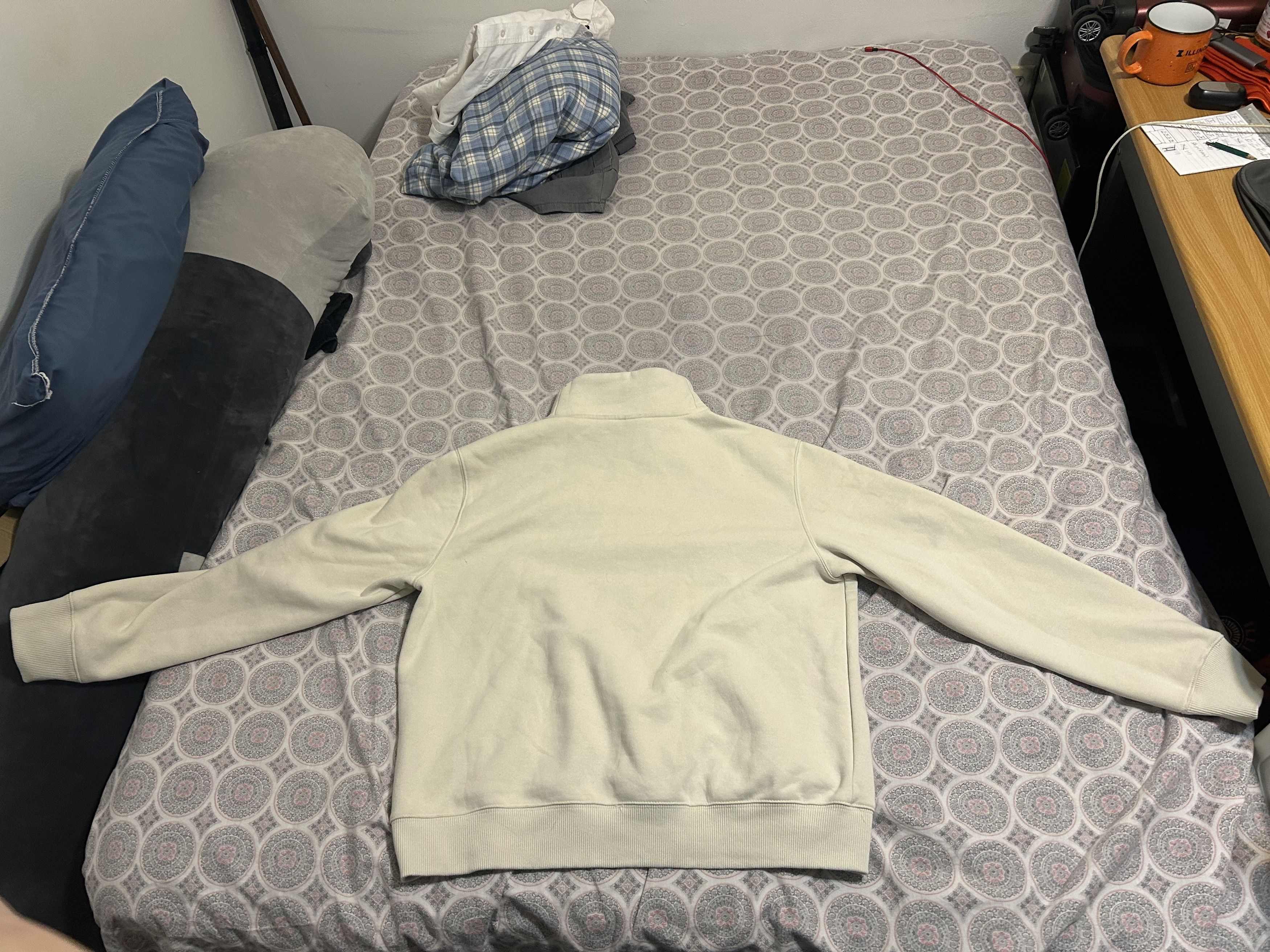 H&M H&M REGULAR FIT HALF-ZIP SWEATSHIRT Size US XL / EU 56 / 4 - 2 Thumbnail