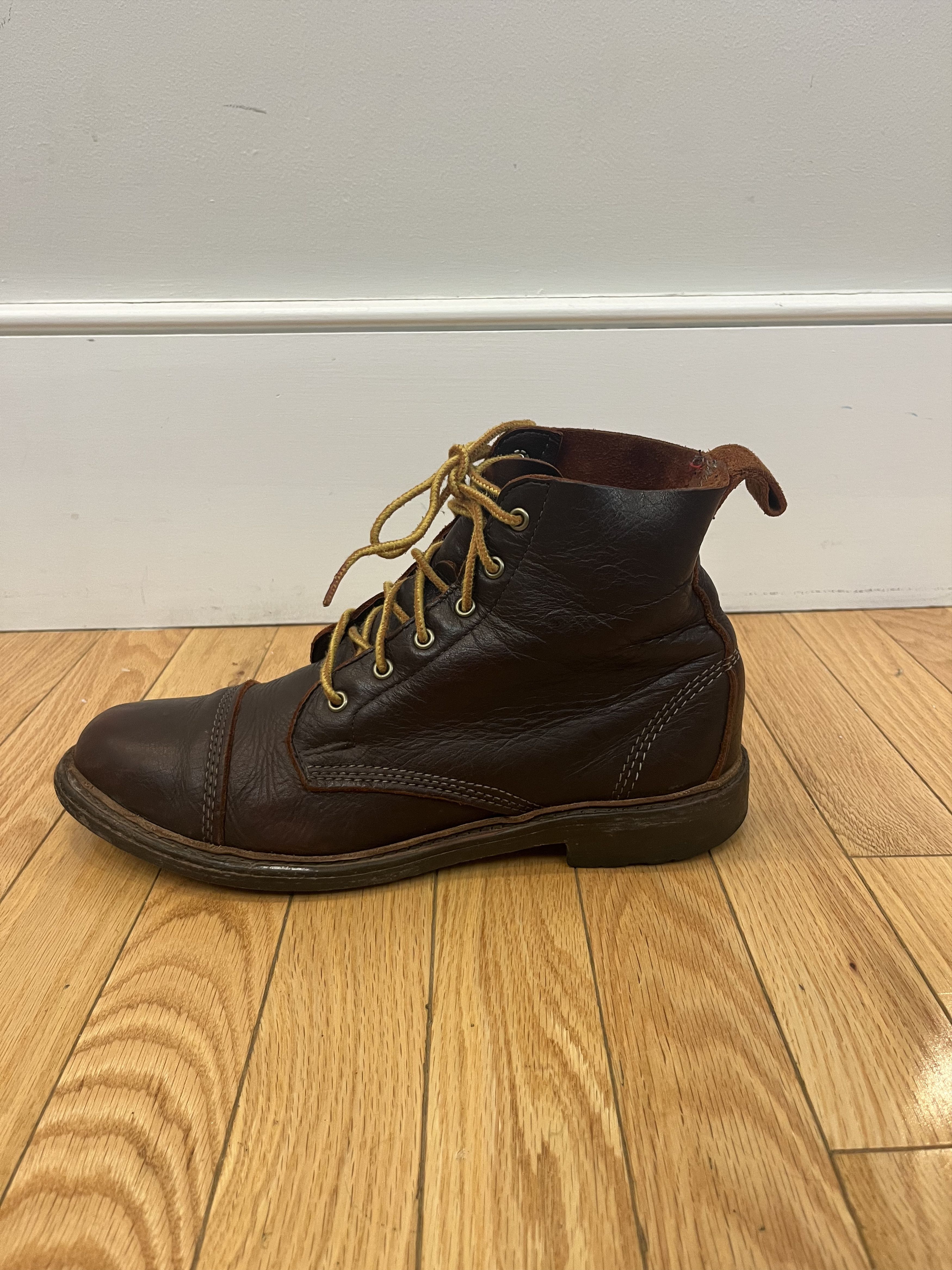 Allen Edmonds Normandy Cap-Toe Boots Size US 8.5 / EU 41-42 - 3 Thumbnail
