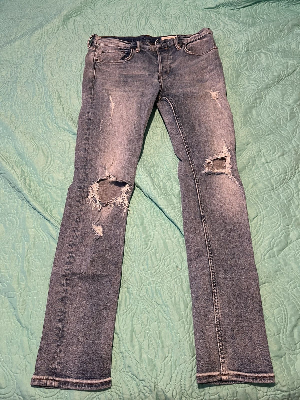 Allsaints Allsaints Jeans Size US 32 / EU 48 - 2 Thumbnail